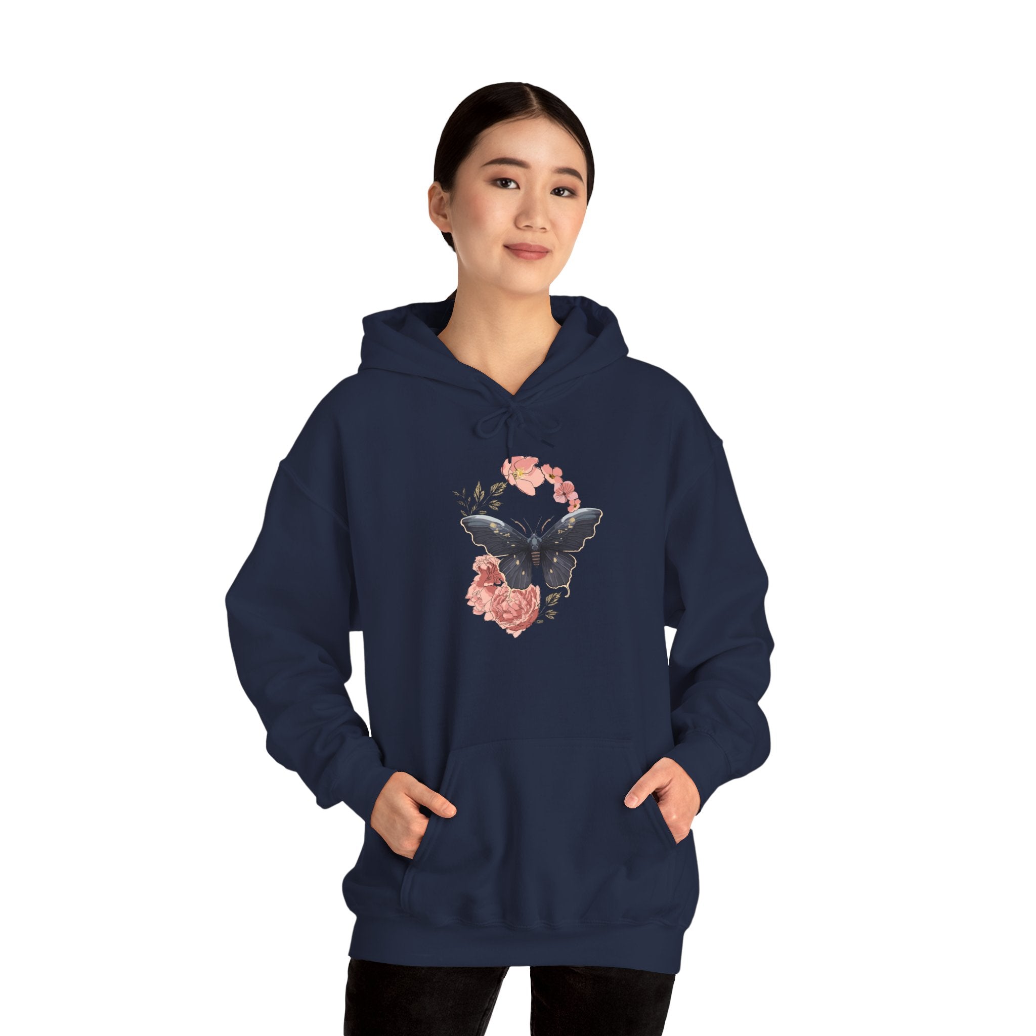 Floral Butterfly Hoodie