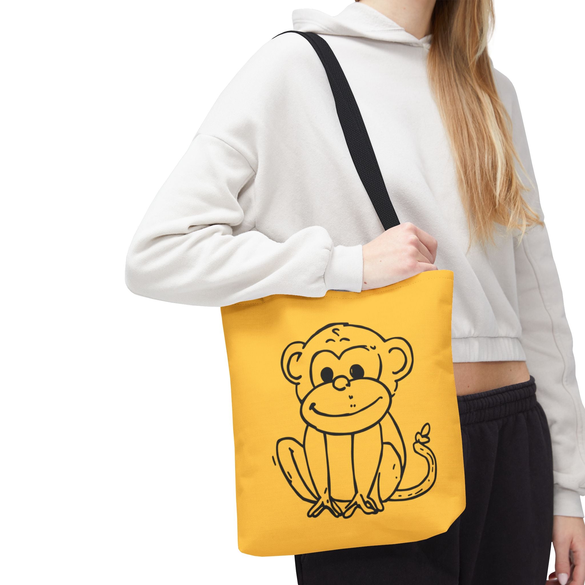 Adorable Monkey Tote Bag