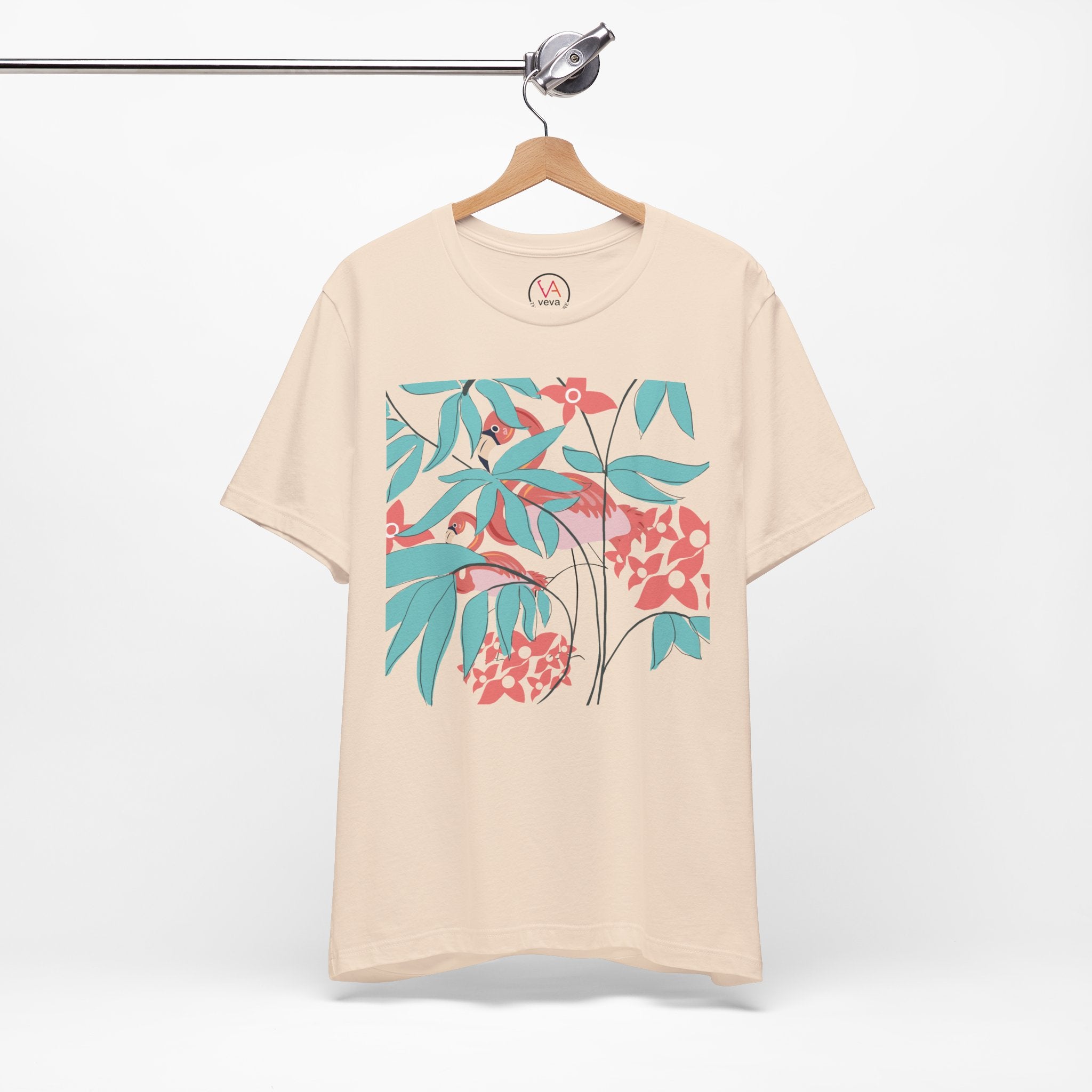 Unisex Soft Cotton Short Sleeve T-Shirt for Active and Leisure Wear