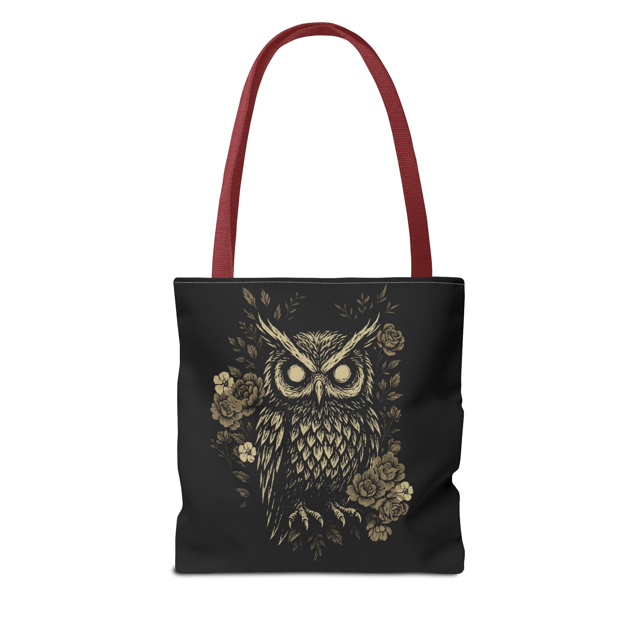 Owl Printed Halloween Tote Bag