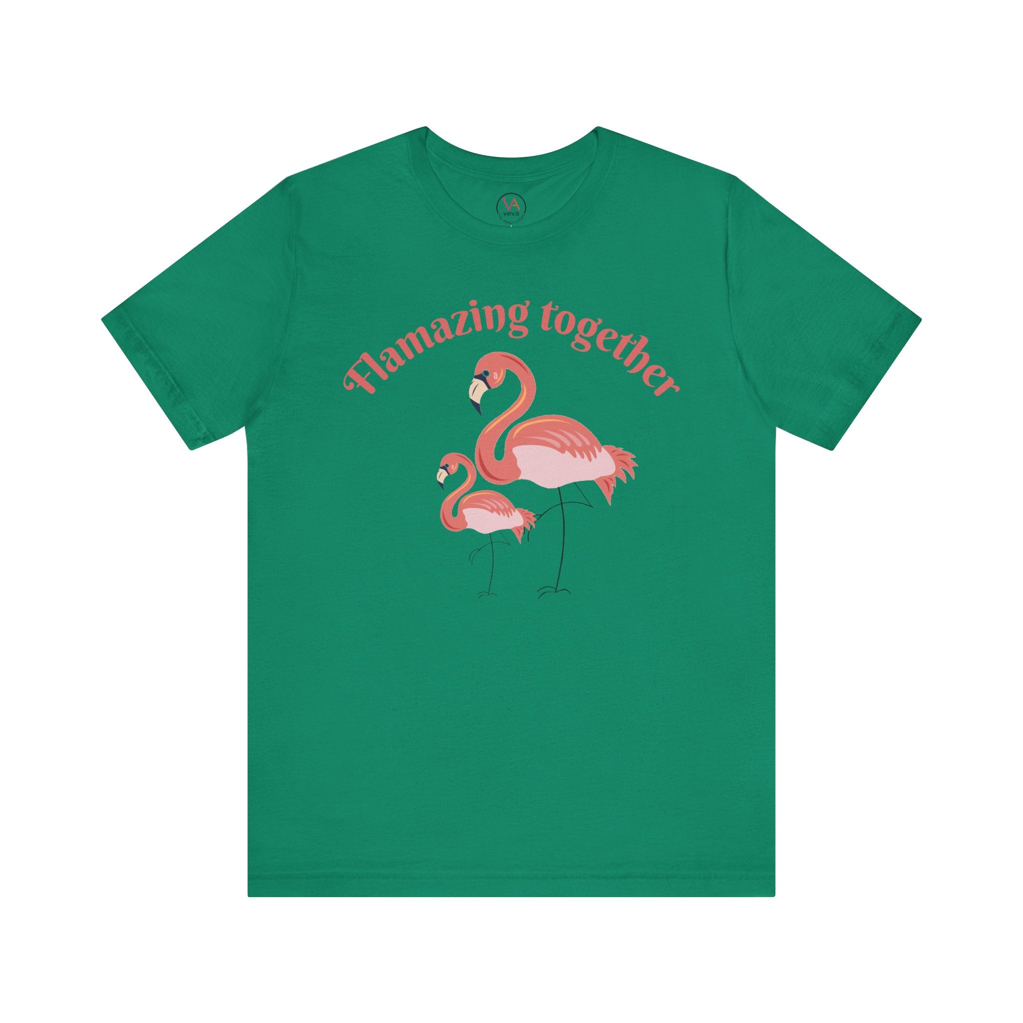 Flamingo Printed Unisex 100% Cotton T-Shirt