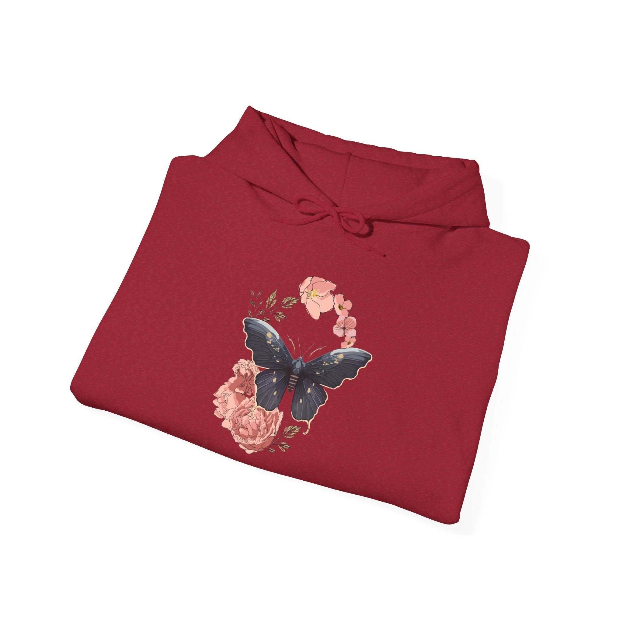 Floral Butterfly Hoodie