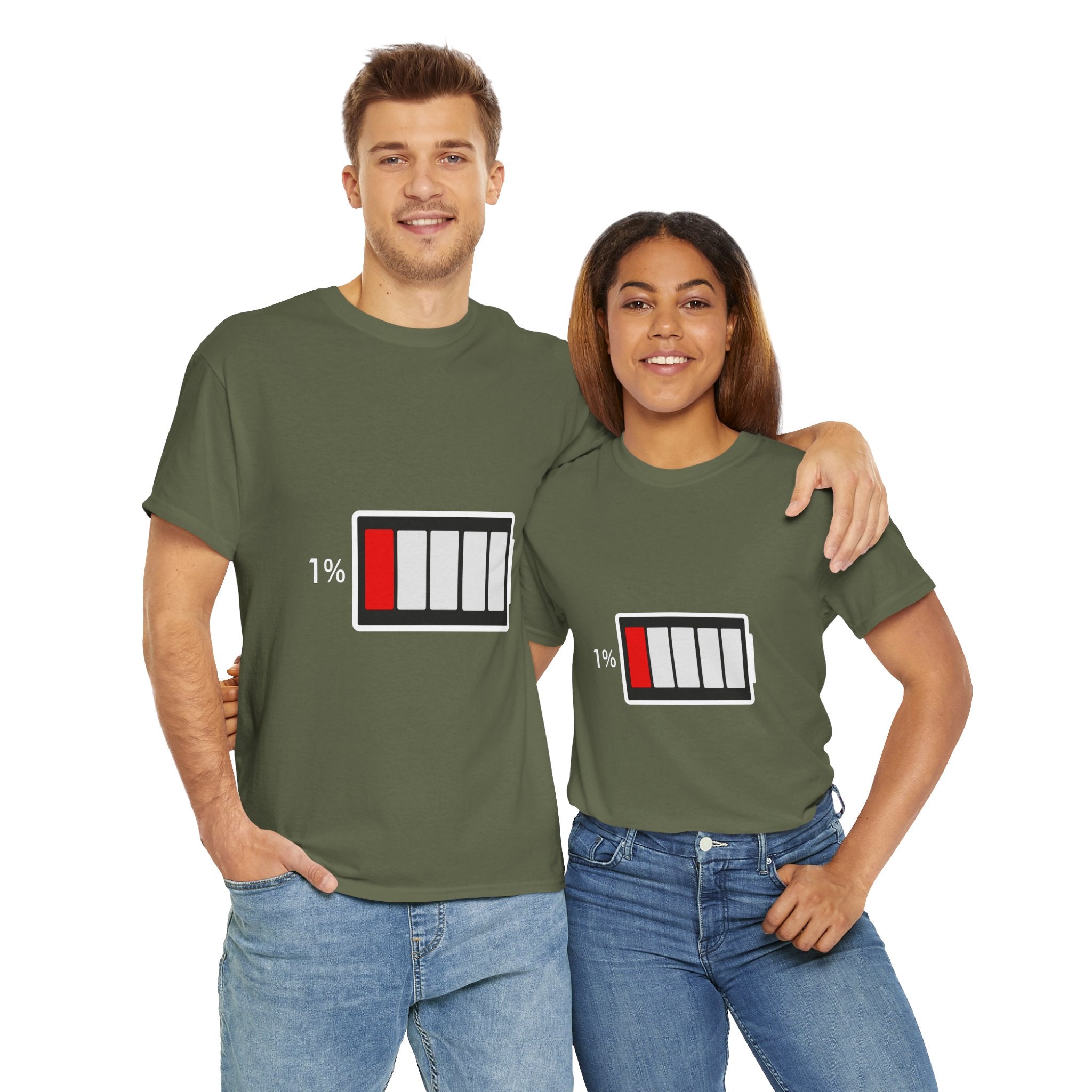 Laid-back and Comfortable Unisex Cotton T-Shirt