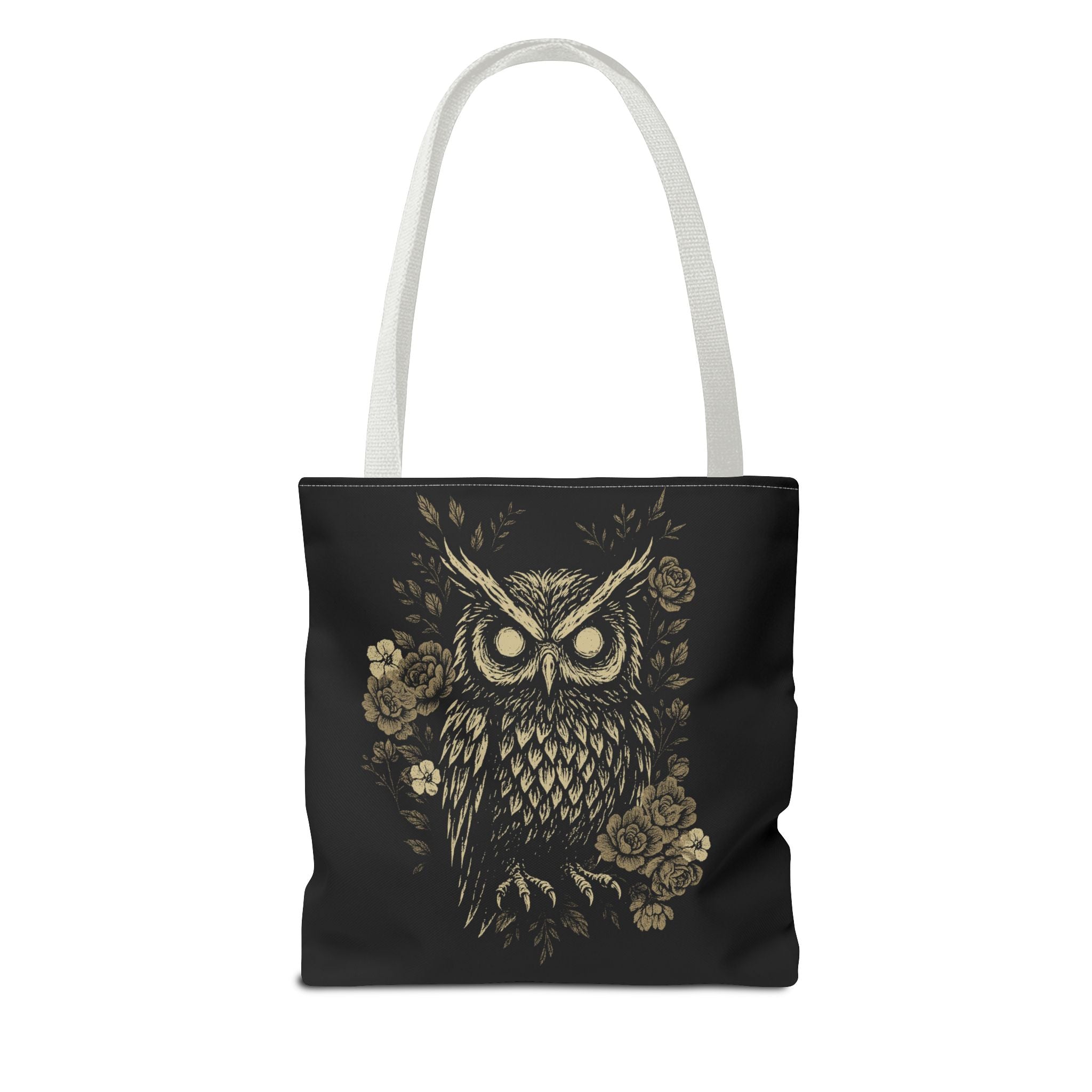 Owl Printed Halloween Tote Bag