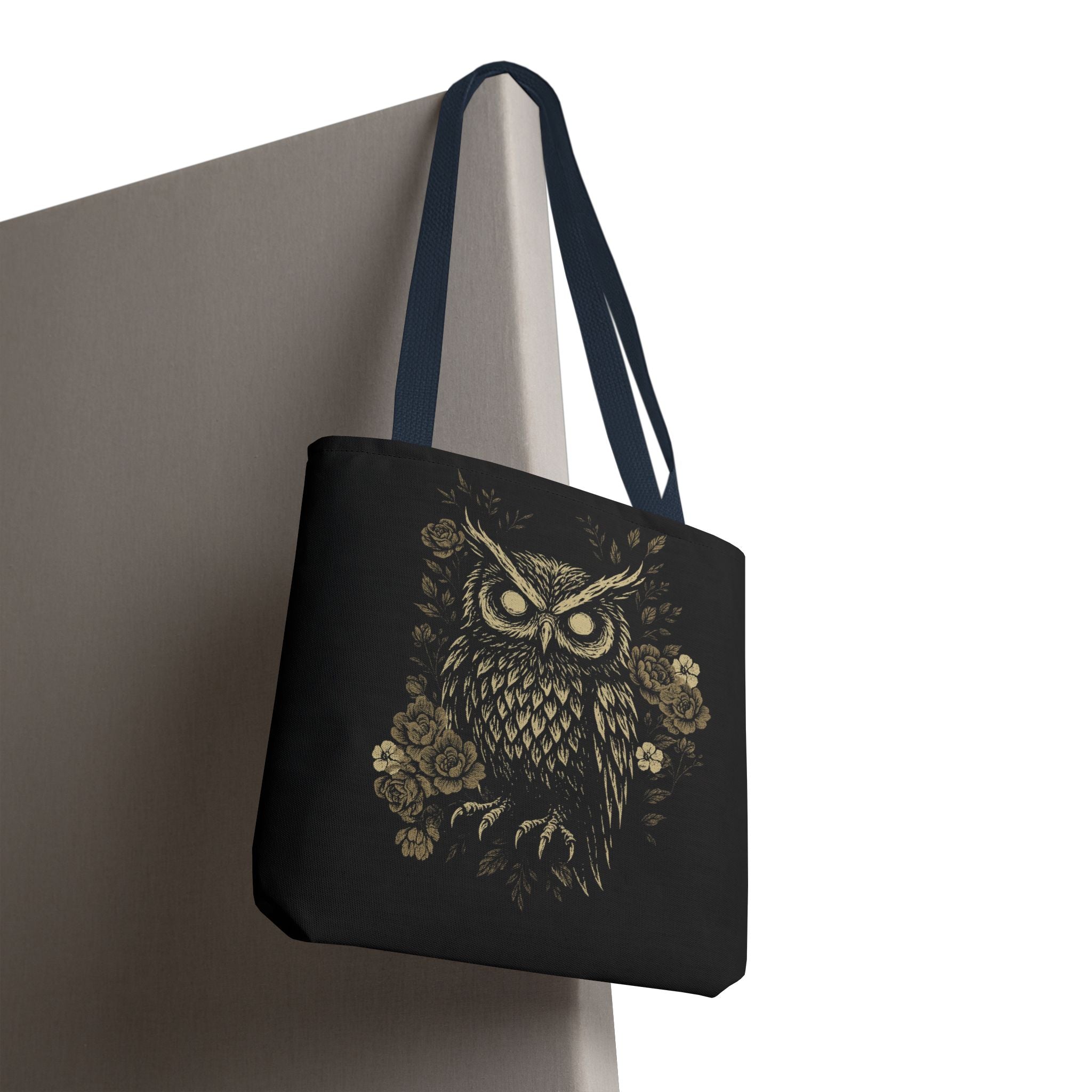 Owl Printed Halloween Tote Bag
