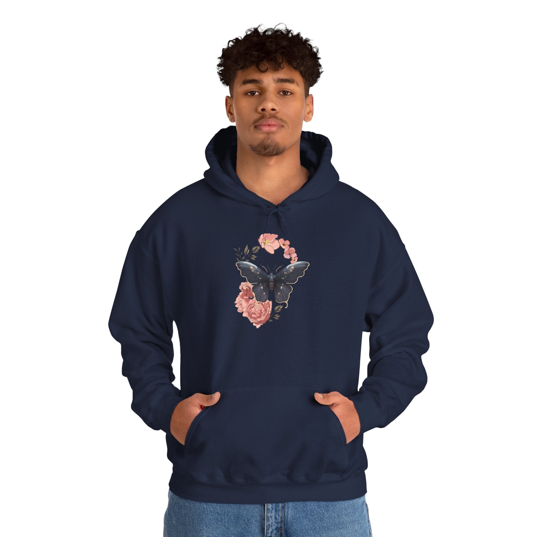 Floral Butterfly Hoodie