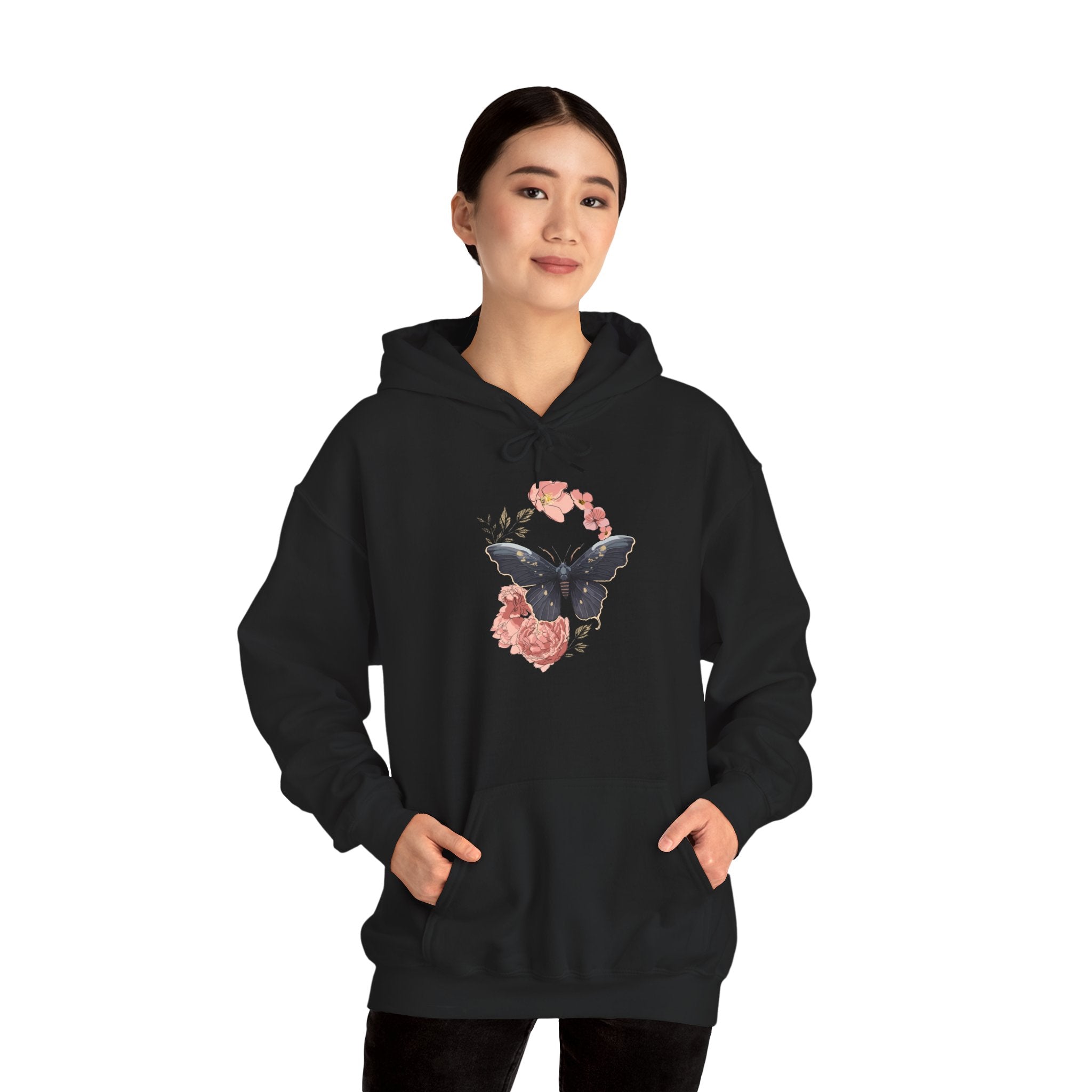 Floral Butterfly Hoodie