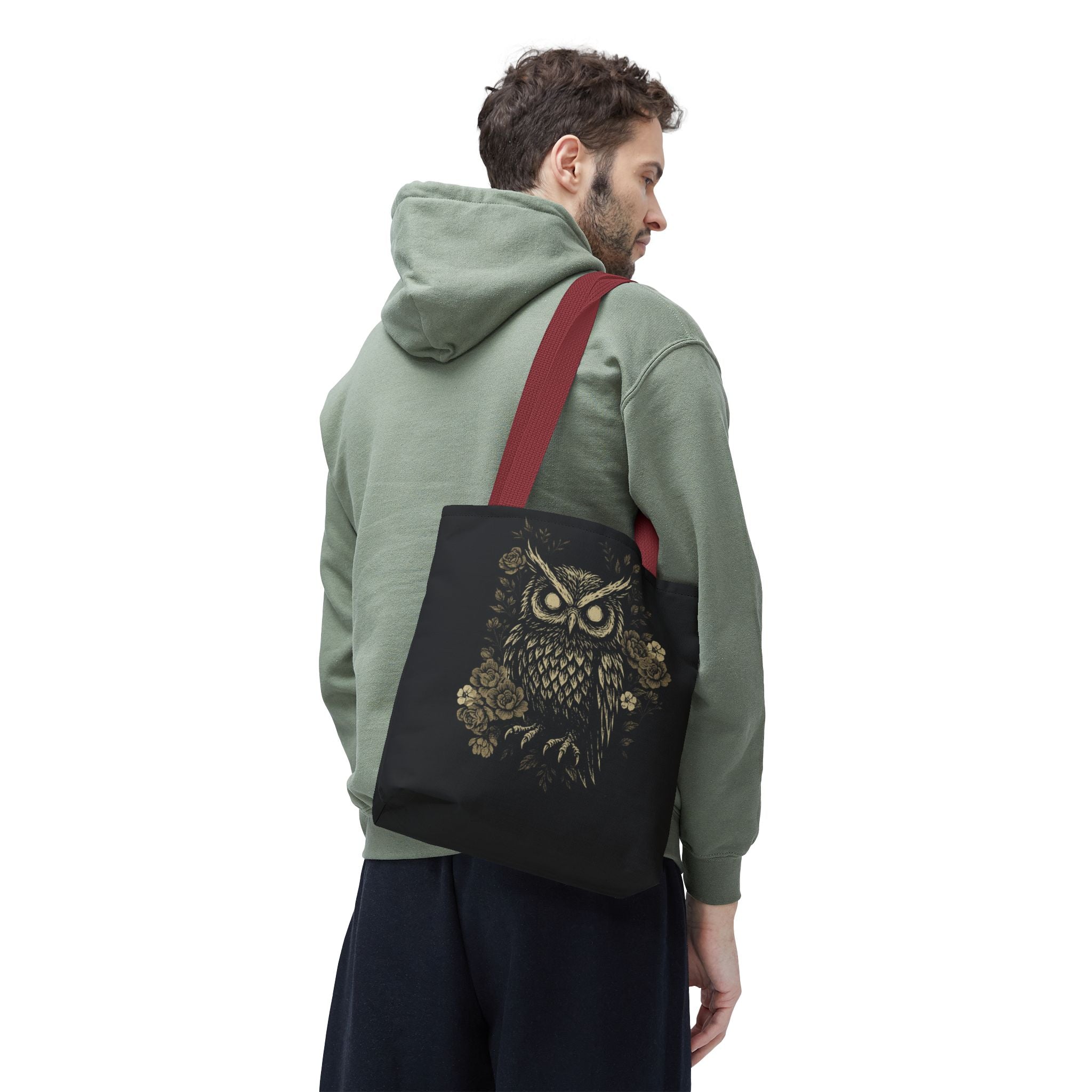 Owl Printed Halloween Tote Bag