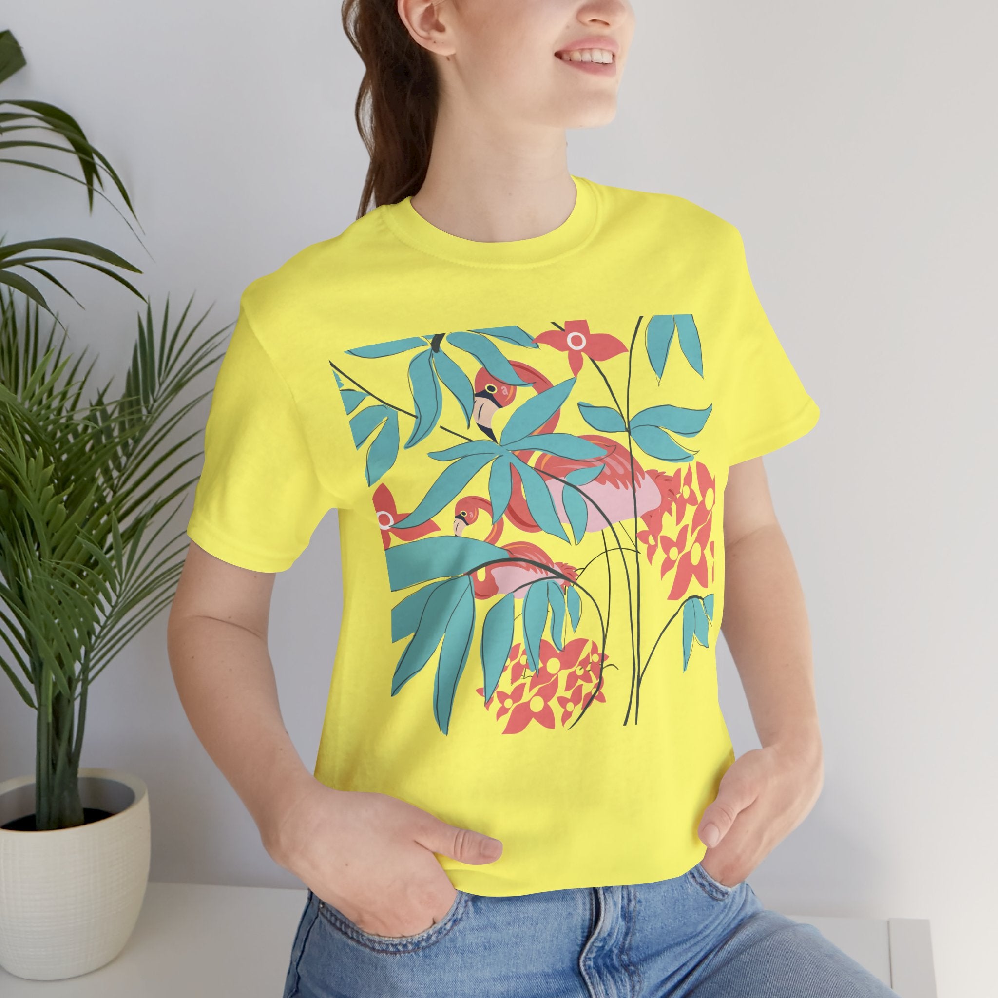 Unisex Soft Cotton Short Sleeve T-Shirt for Active and Leisure Wear