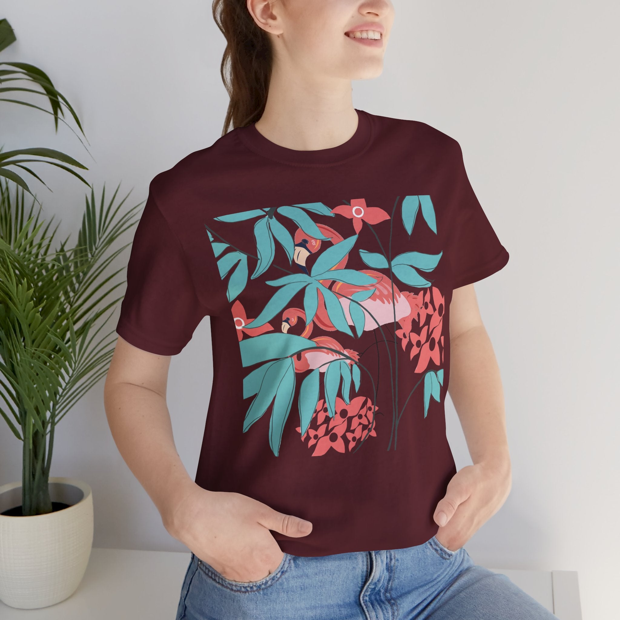 Unisex Soft Cotton Short Sleeve T-Shirt for Active and Leisure Wear