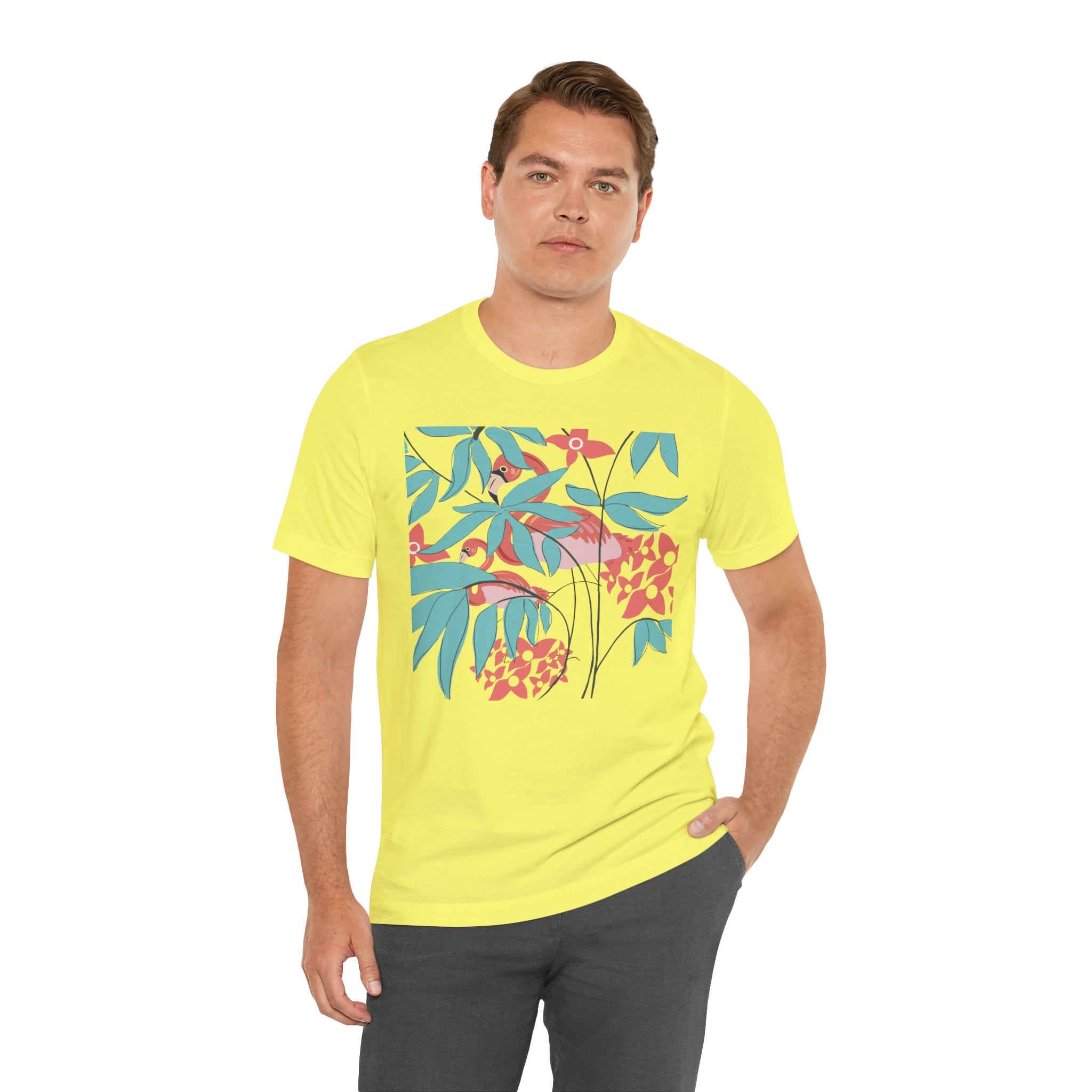 Unisex Soft Cotton Short Sleeve T-Shirt for Active and Leisure Wear