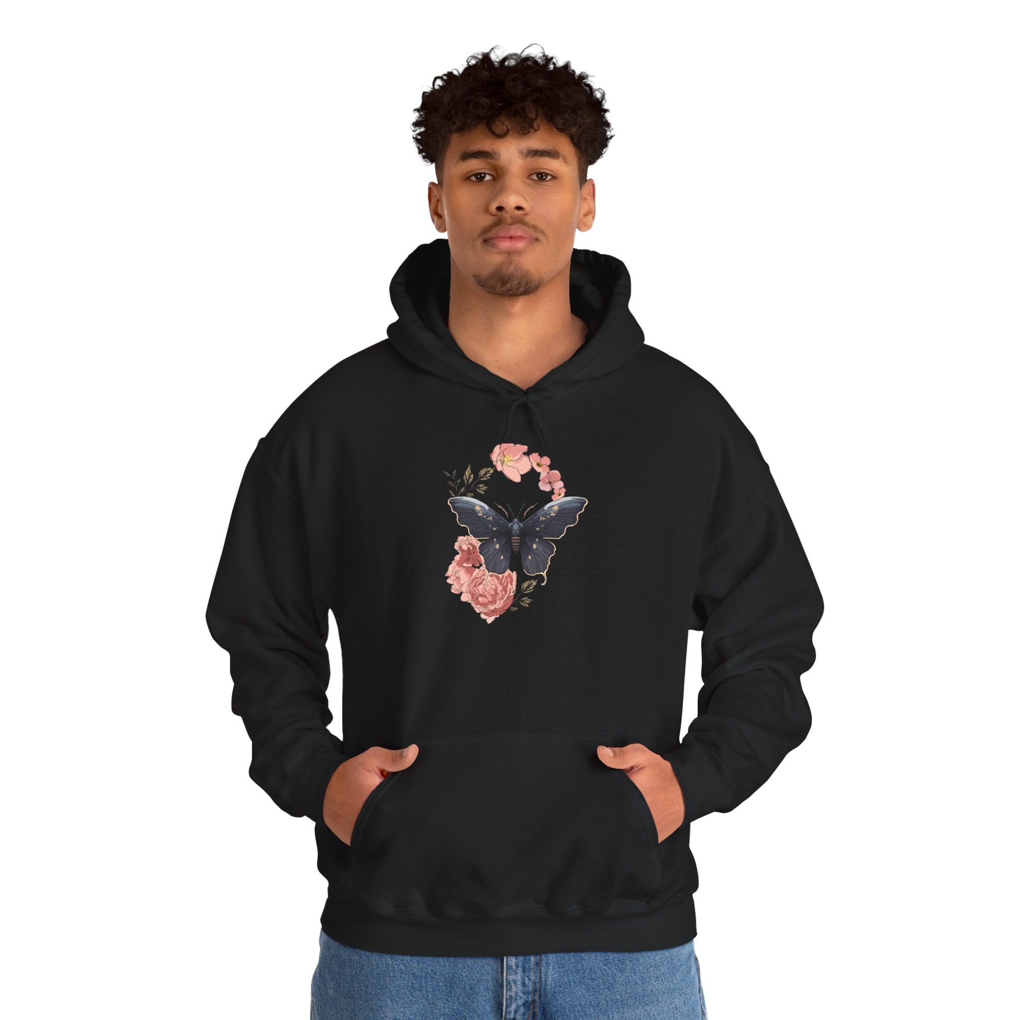 Floral Butterfly Hoodie