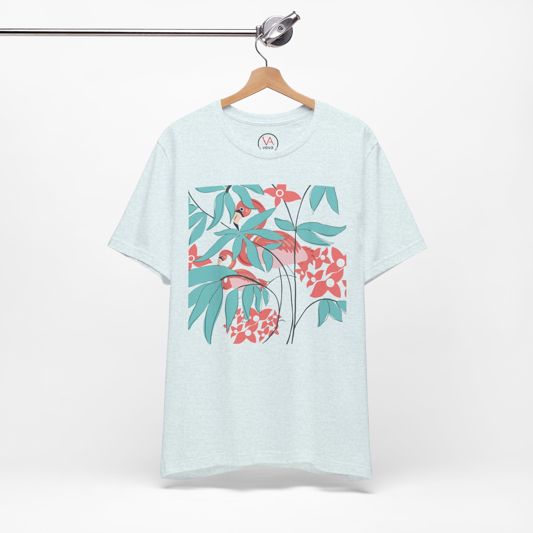 Unisex Soft Cotton Short Sleeve T-Shirt for Active and Leisure Wear