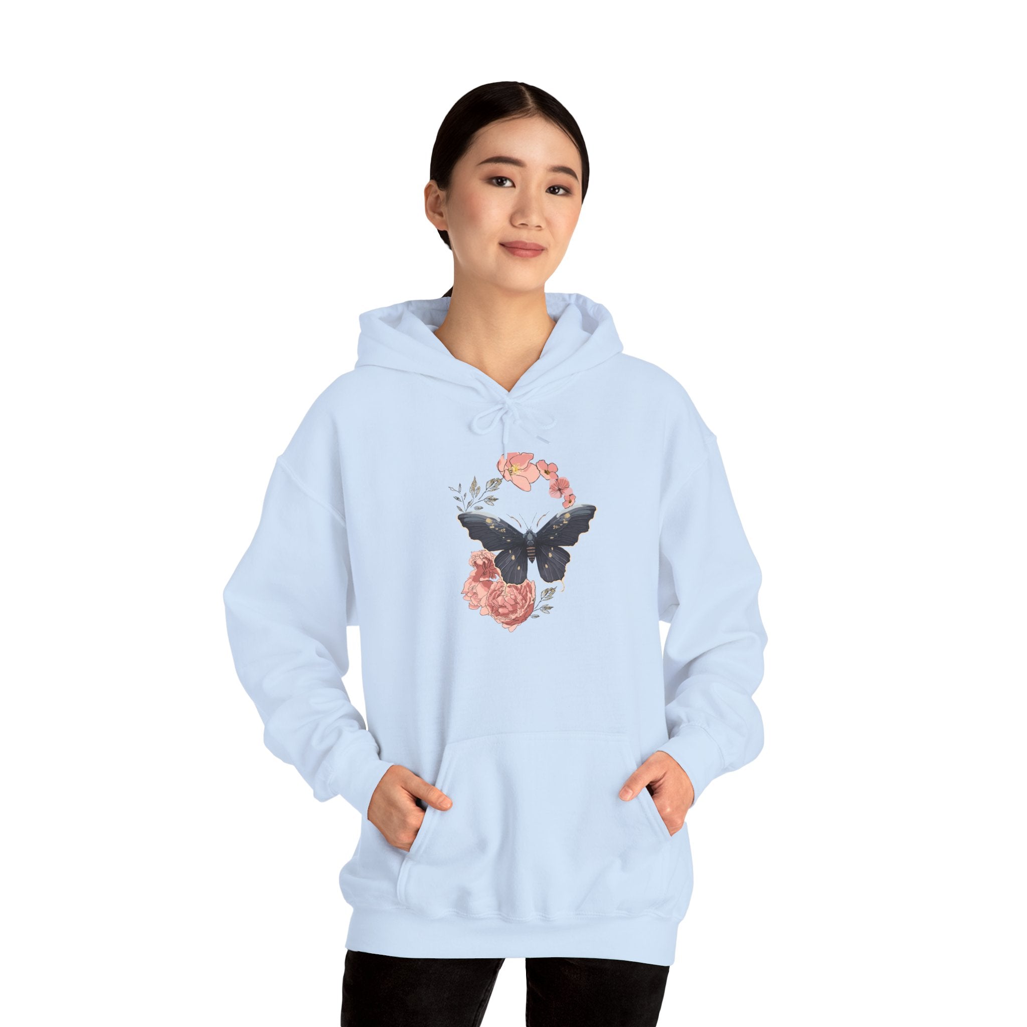 Floral Butterfly Hoodie