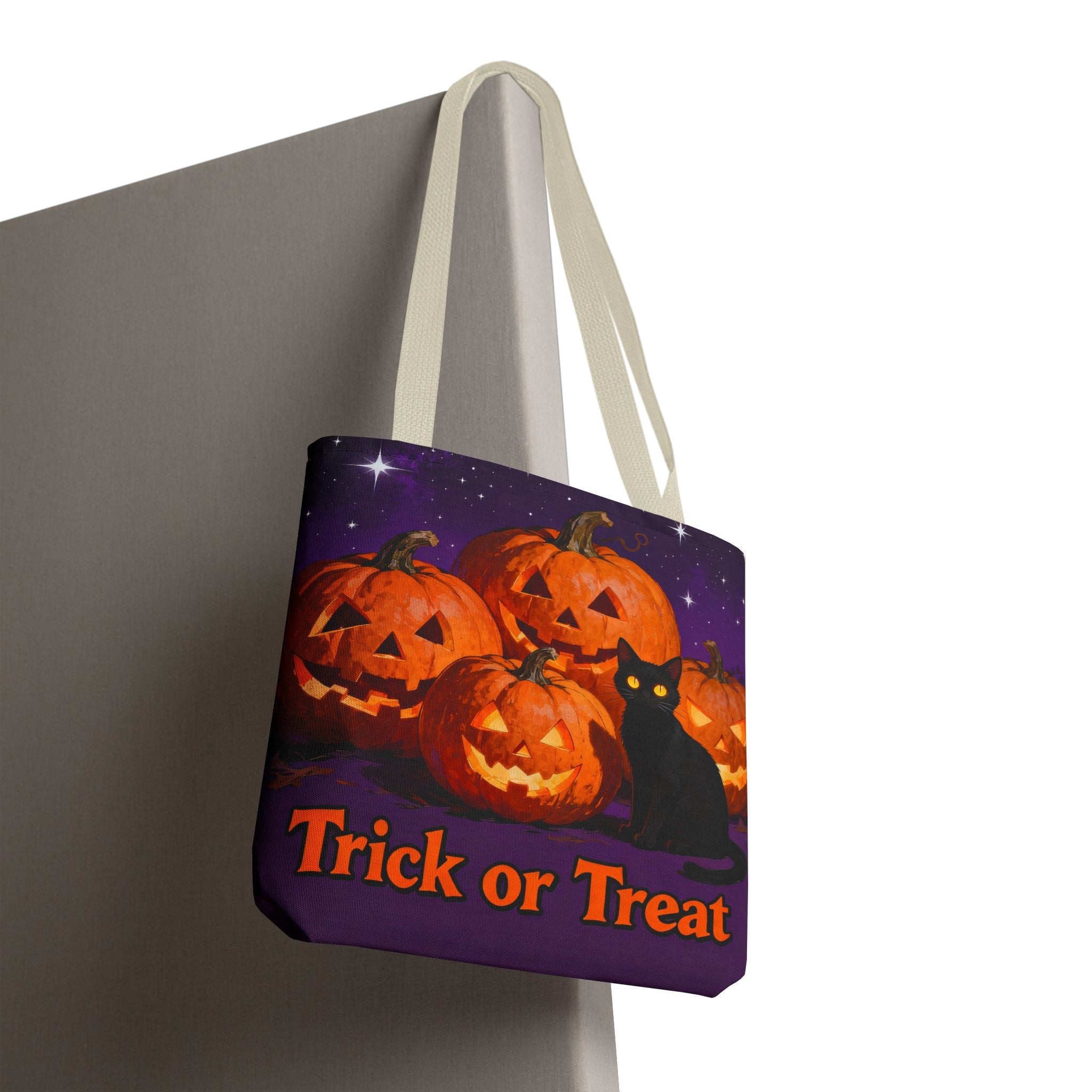 Halloween Trick or Treat Tote Bag