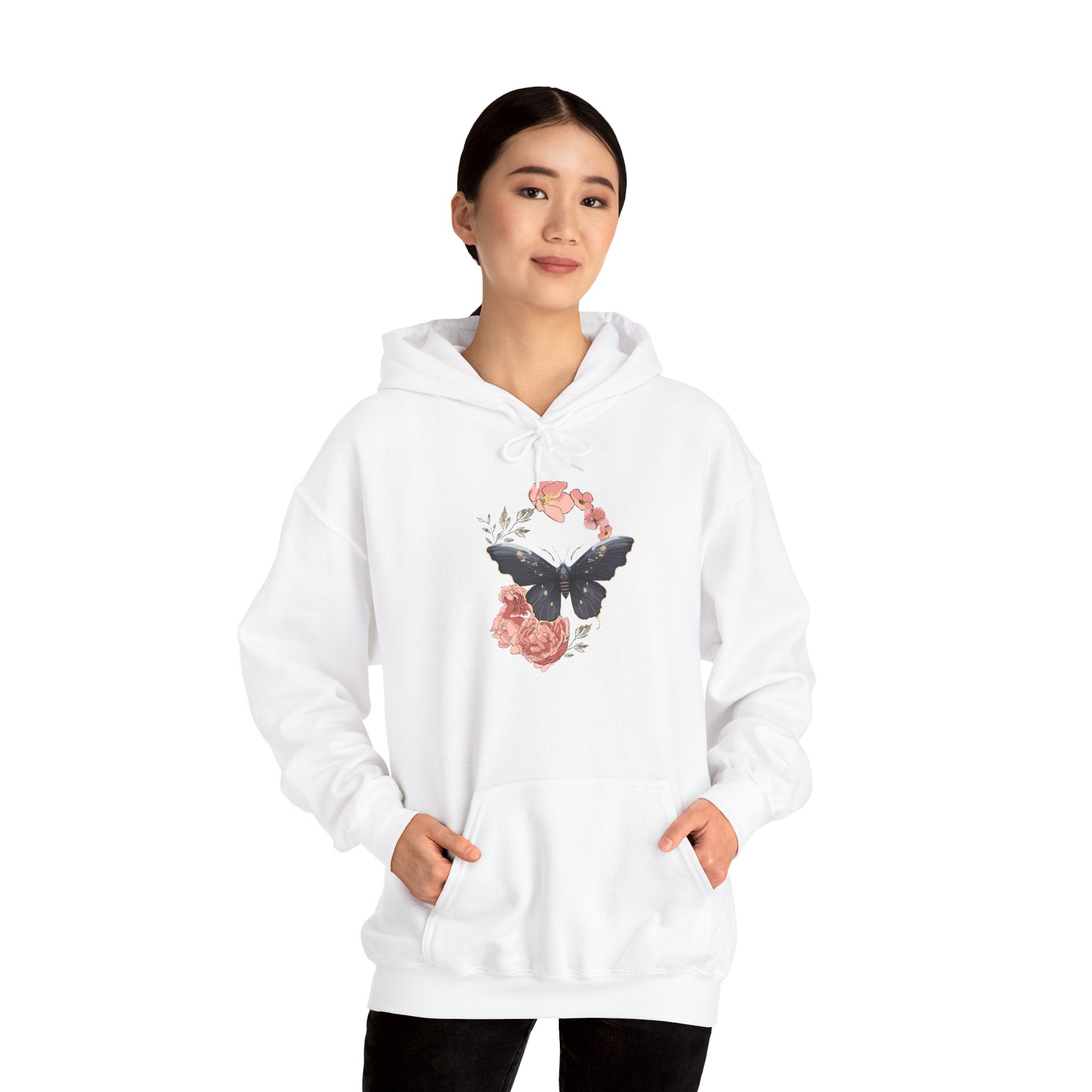 Floral Butterfly Hoodie