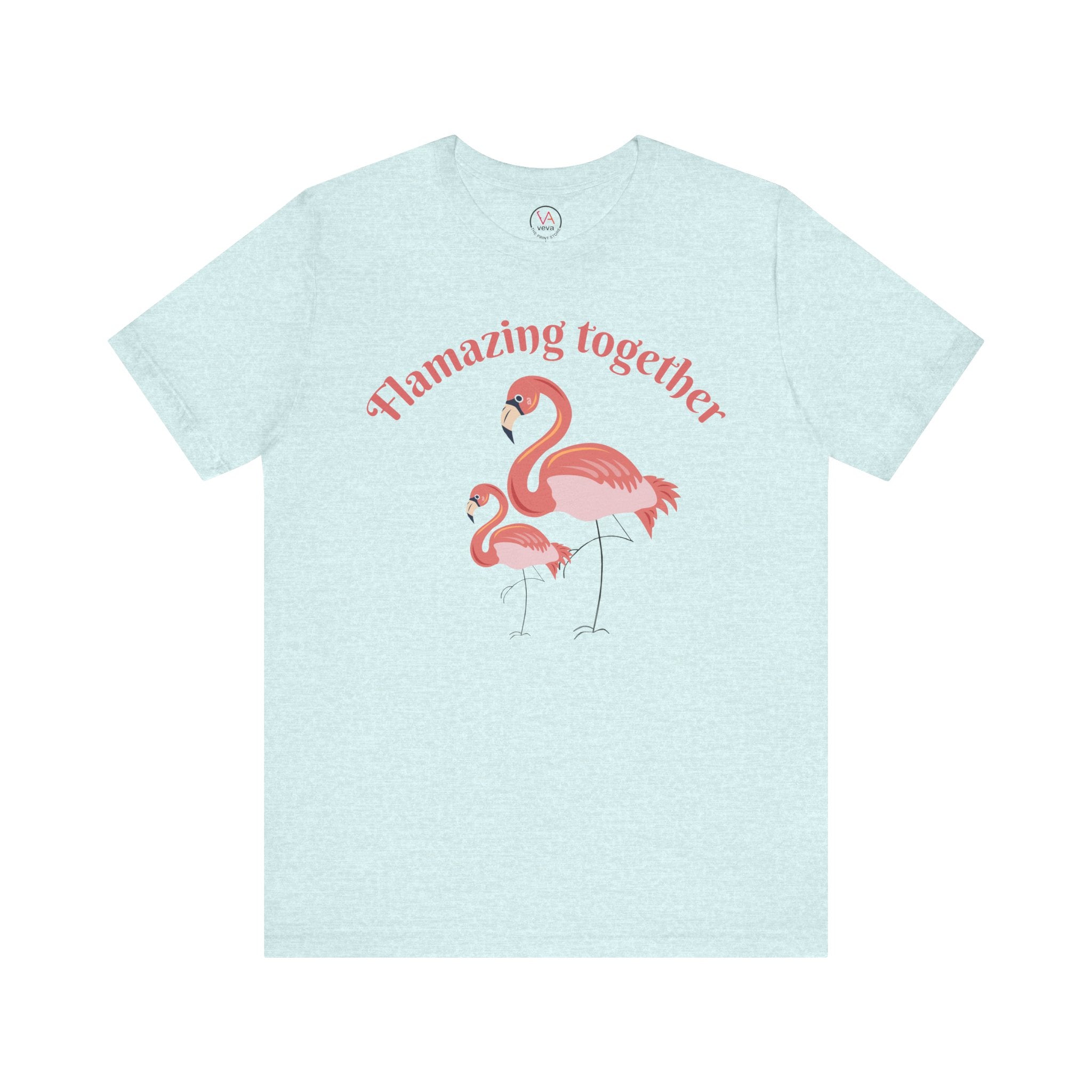 Flamingo Printed Unisex 100% Cotton T-Shirt