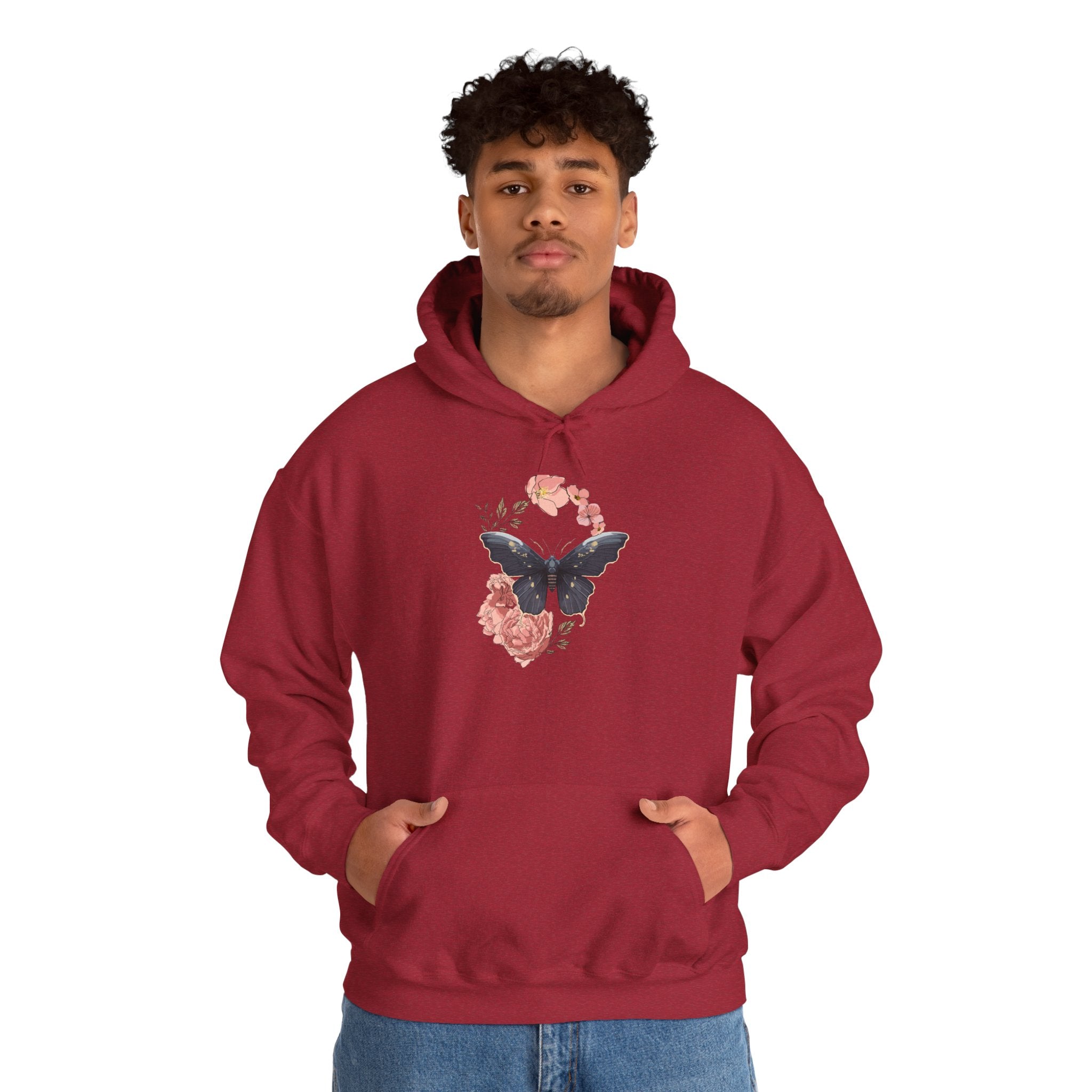 Floral Butterfly Hoodie