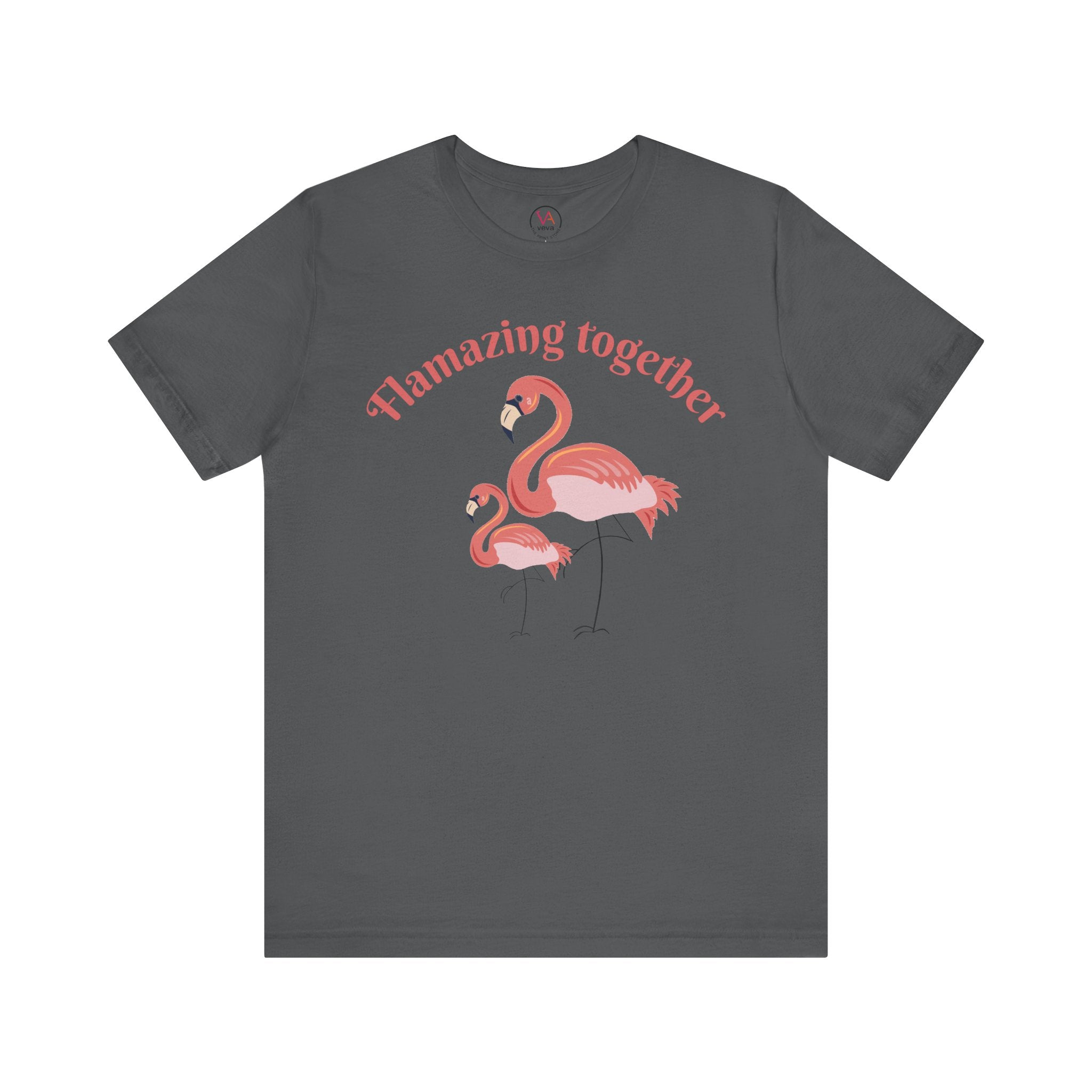 Flamingo Printed Unisex 100% Cotton T-Shirt