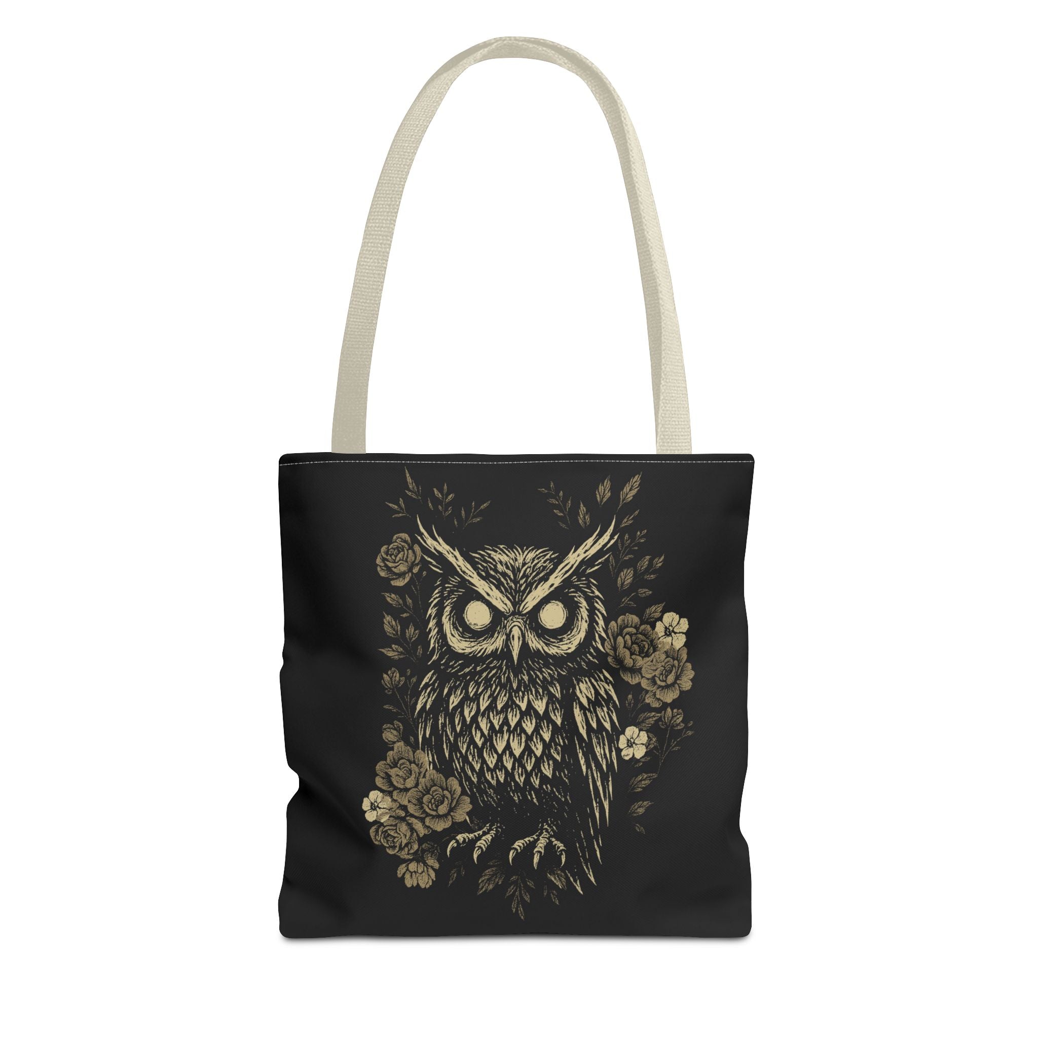 Owl Printed Halloween Tote Bag