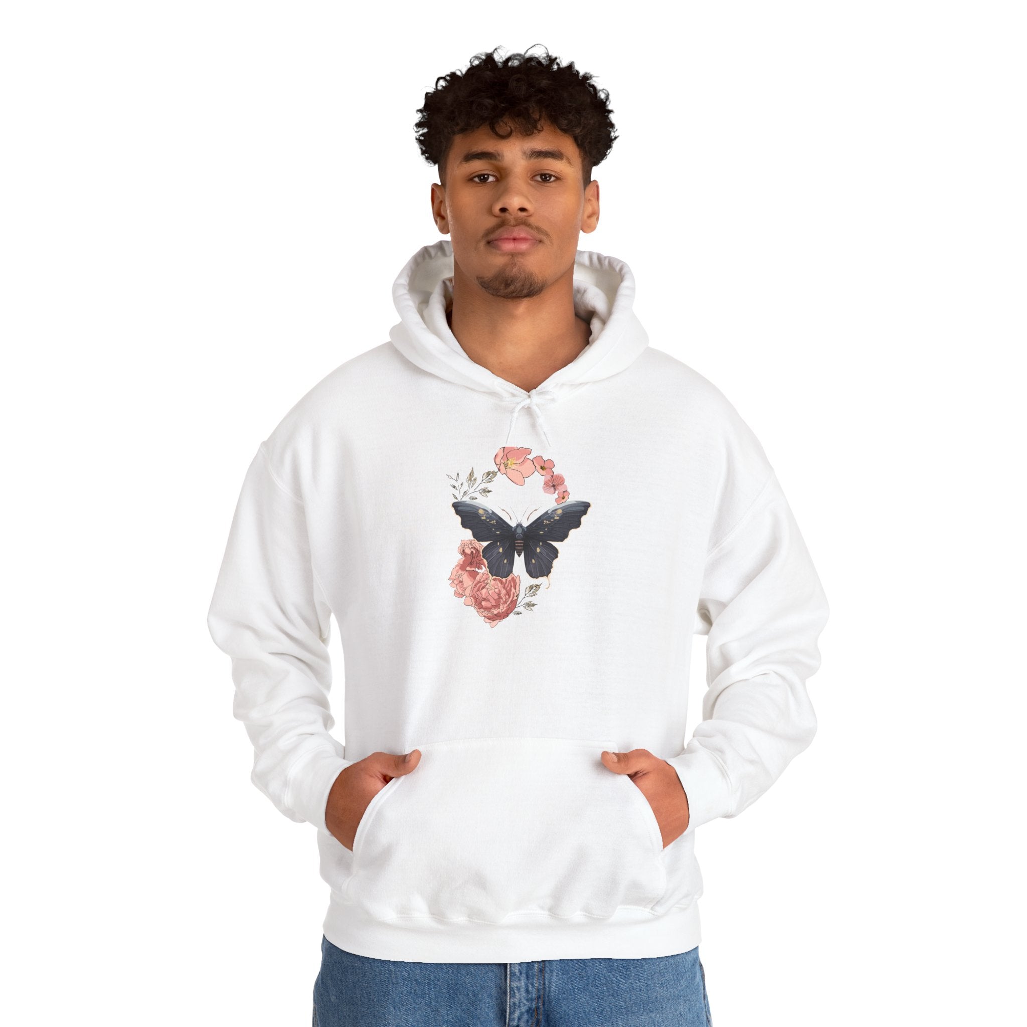 Floral Butterfly Hoodie