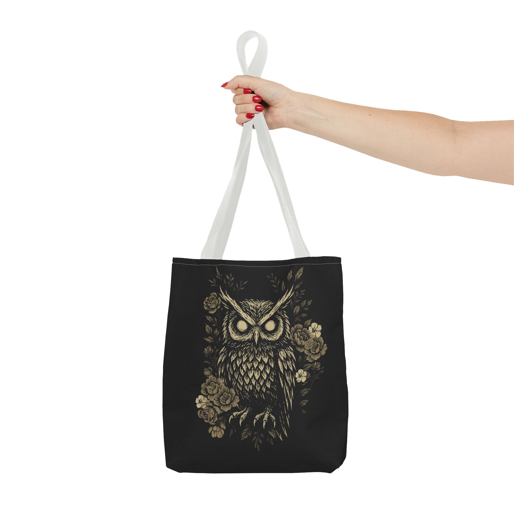 Owl Printed Halloween Tote Bag