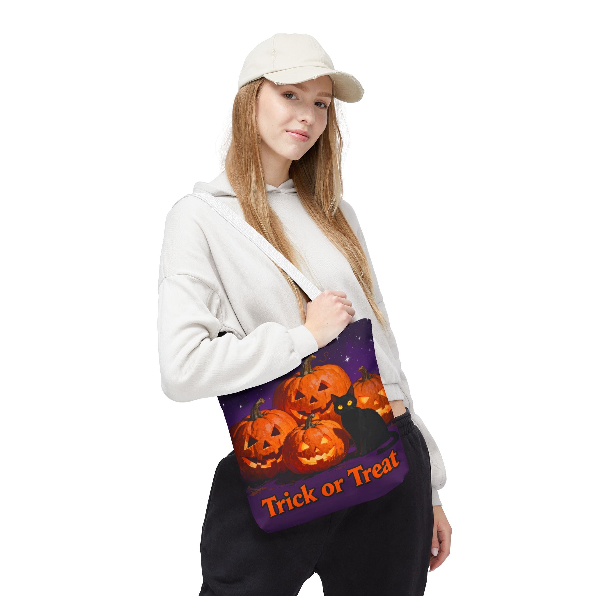 Halloween Trick or Treat Tote Bag