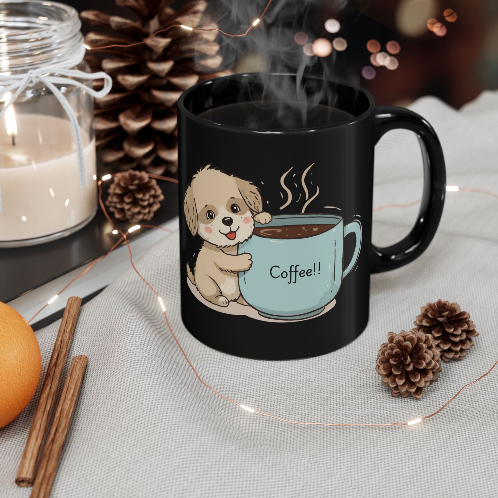 Adorable Puppy Coffee Mug