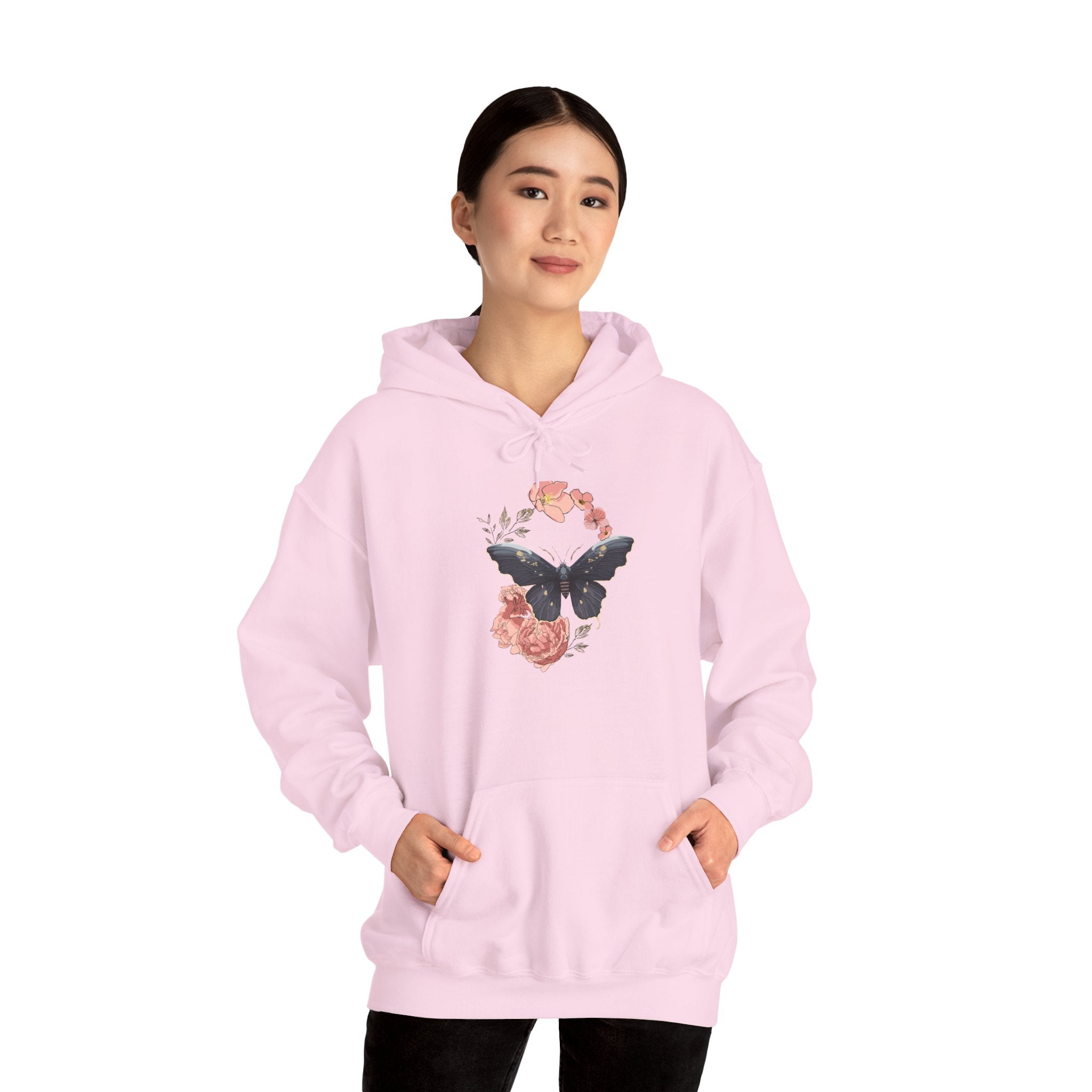 Floral Butterfly Hoodie