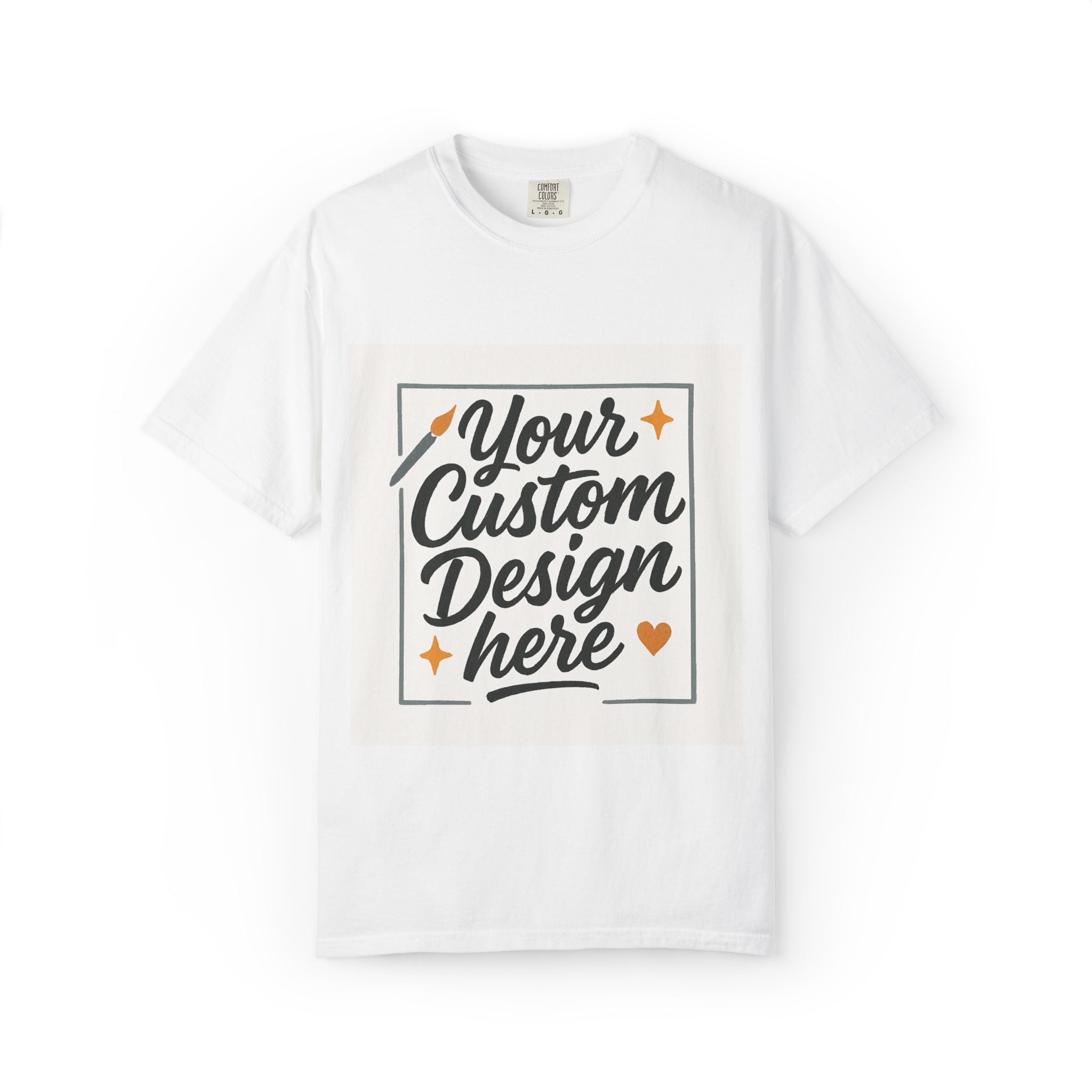 Personalized Unisex Cotton Tee with Customization