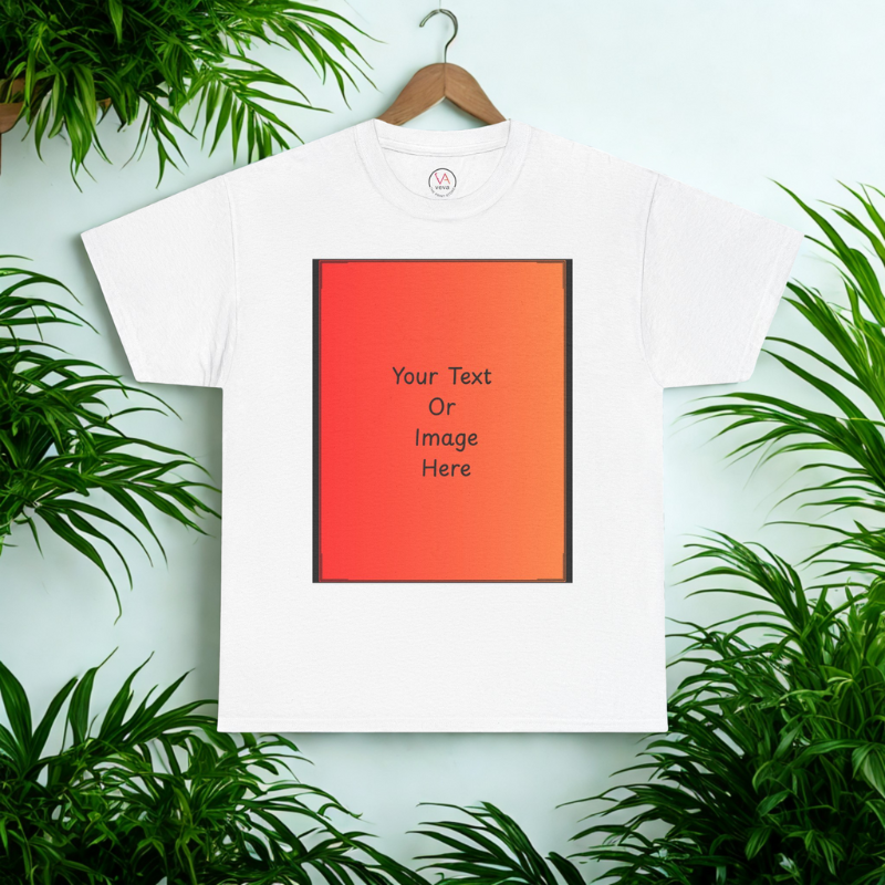Personalized Unisex Cotton Tee with Customization
