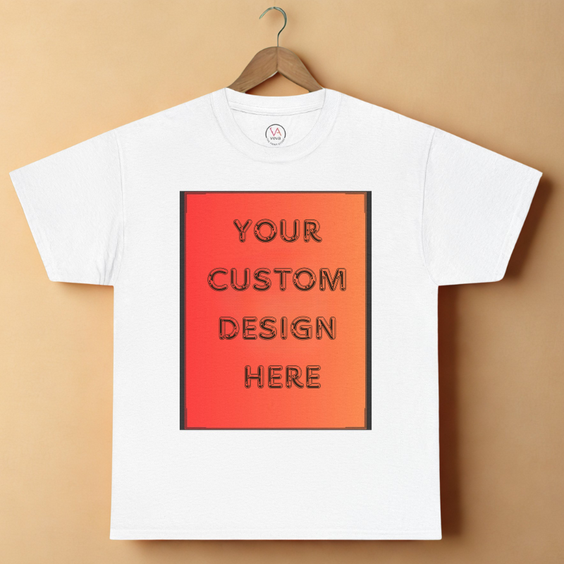 Personalized Unisex Cotton Tee with Customization