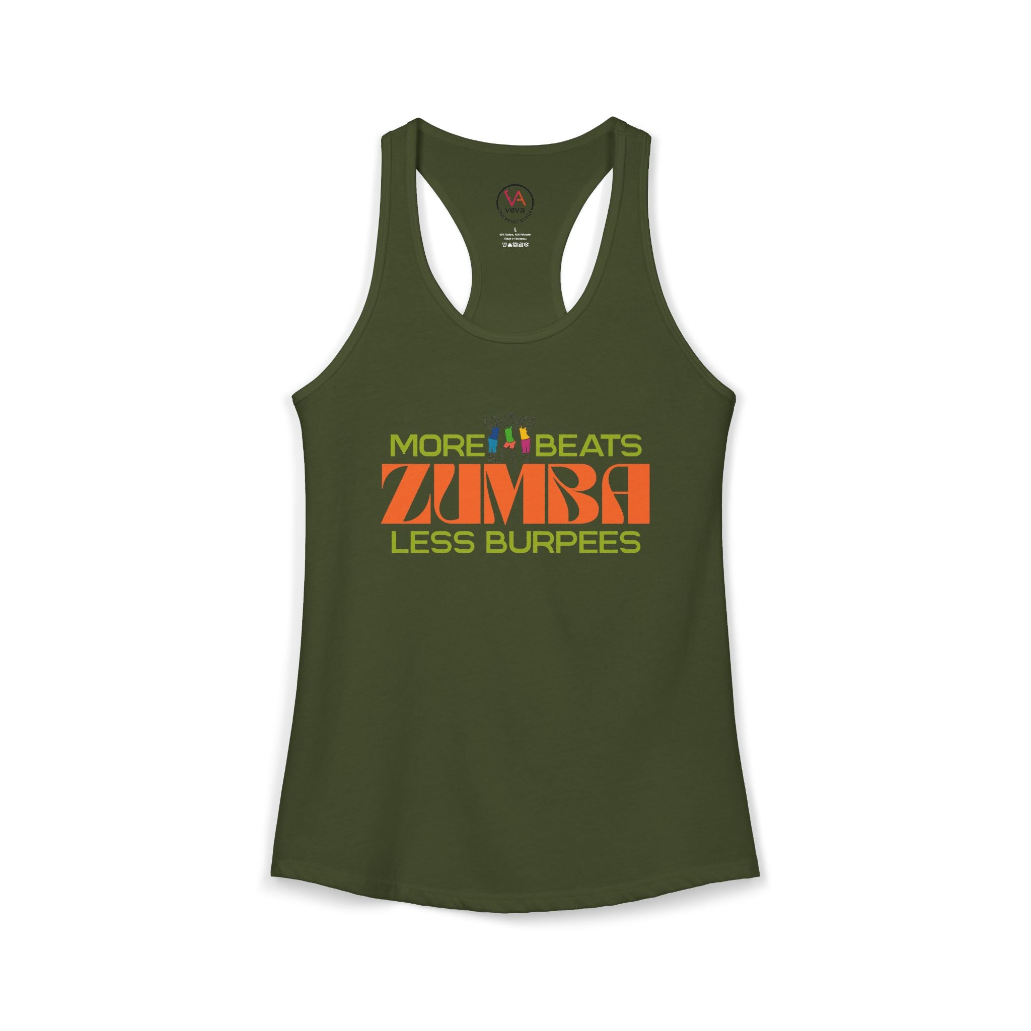 Zumba Beats – Women’s Racerback Tank