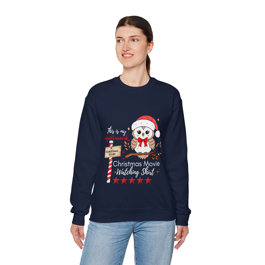 Christmas Movie Watching Unisex Sweatshirt