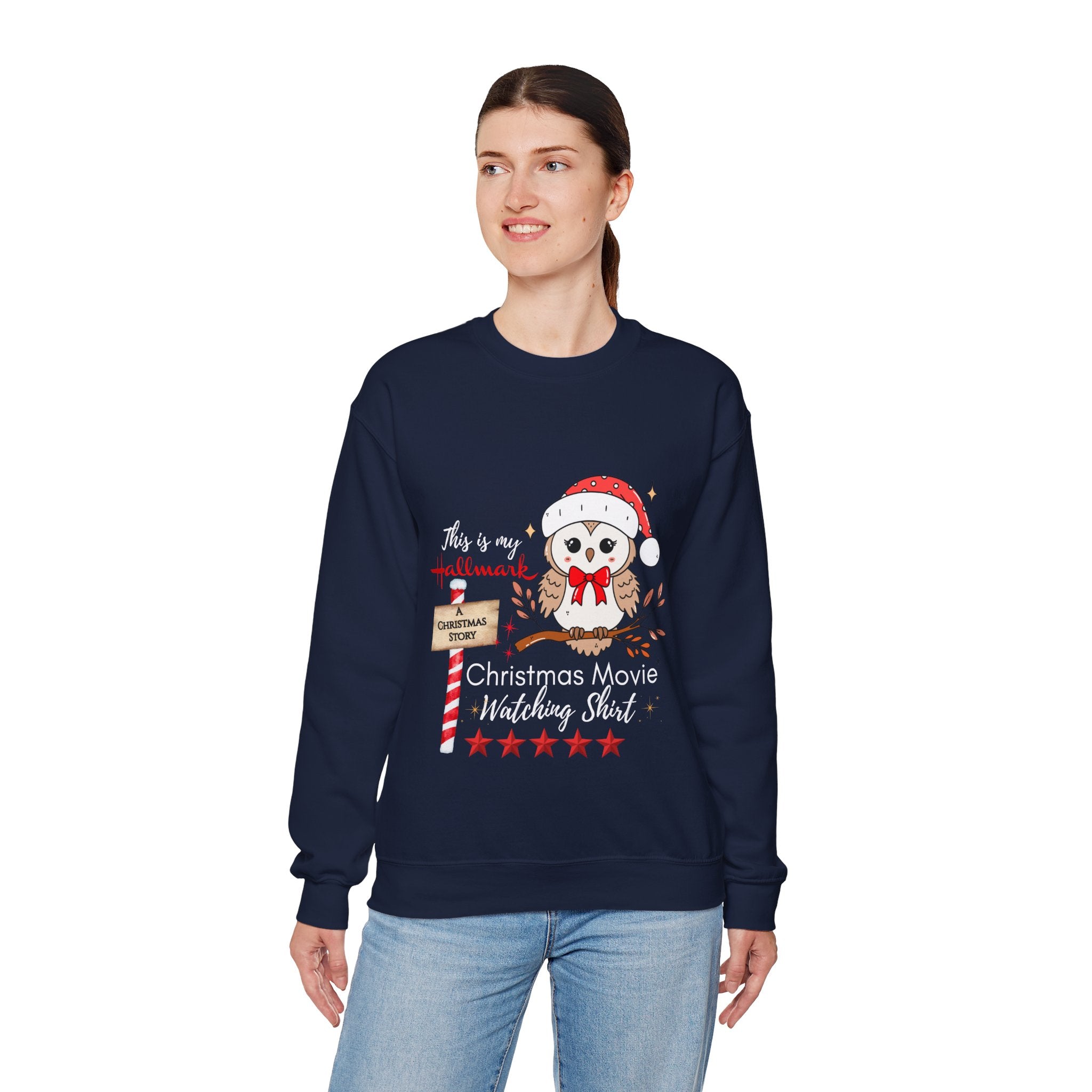 Christmas Movie Watching Unisex Sweatshirt