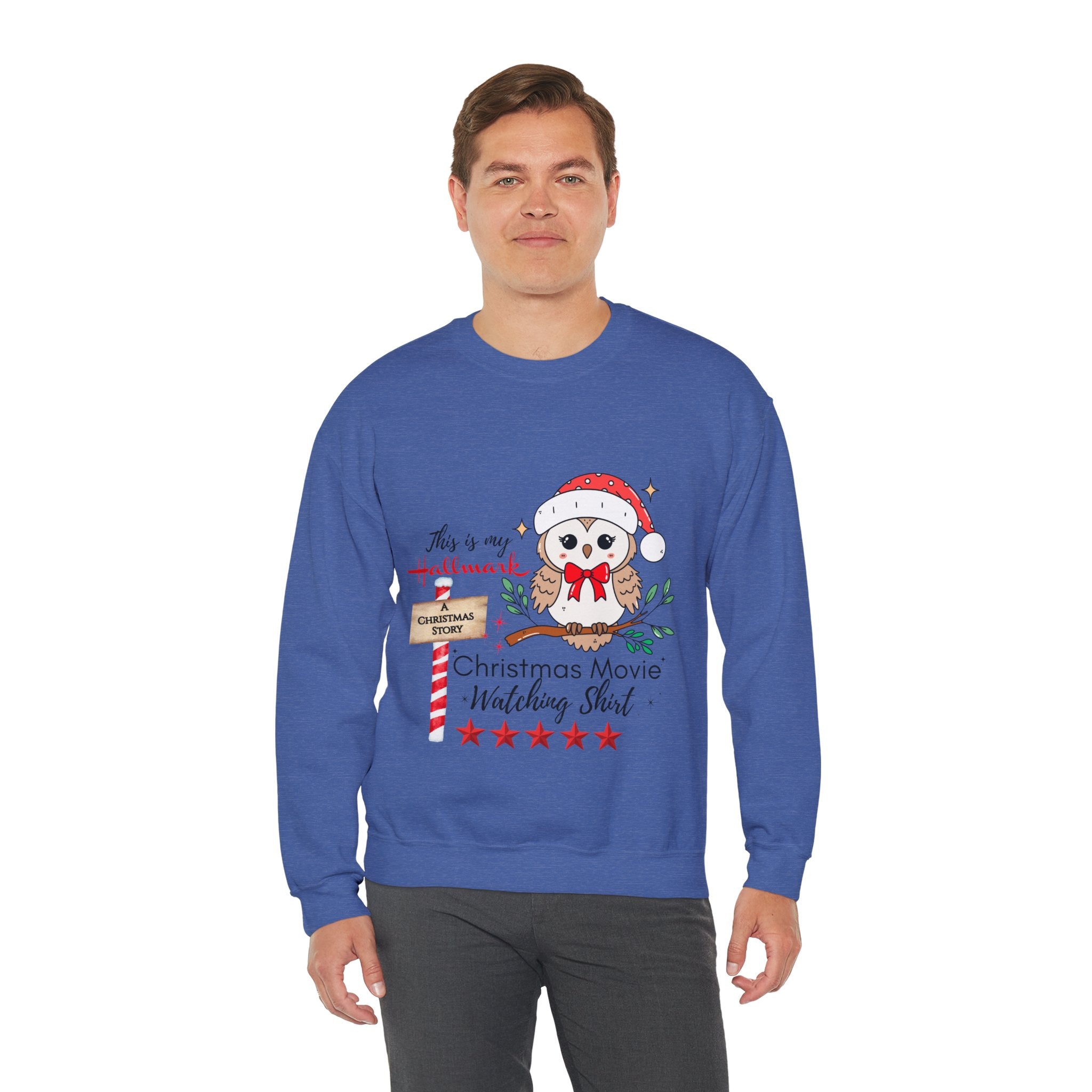 Christmas Movie Watching Unisex Sweatshirt