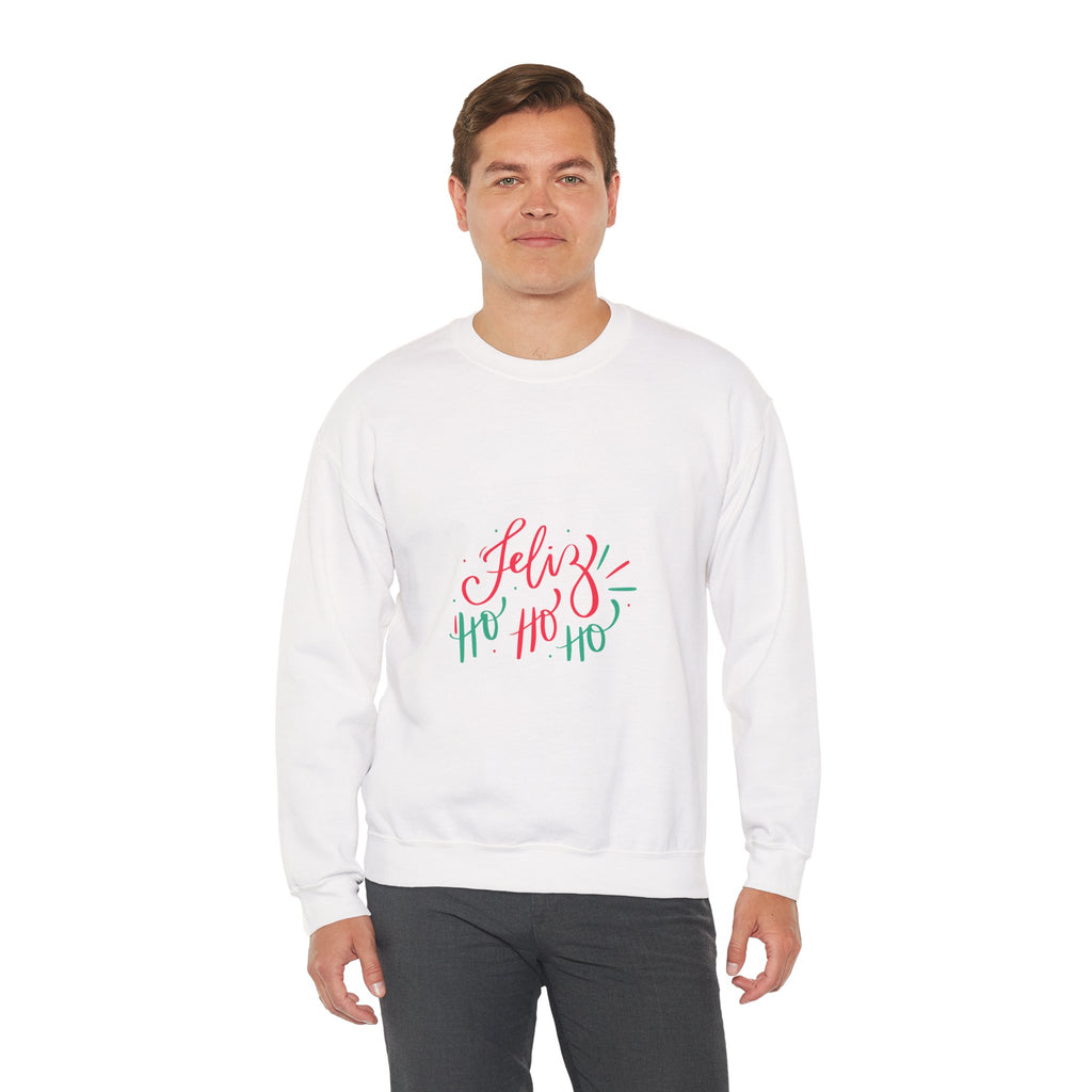 Christmas Ho Ho Ho Crewneck Sweatshirt — Festive Holiday Sweatshirt