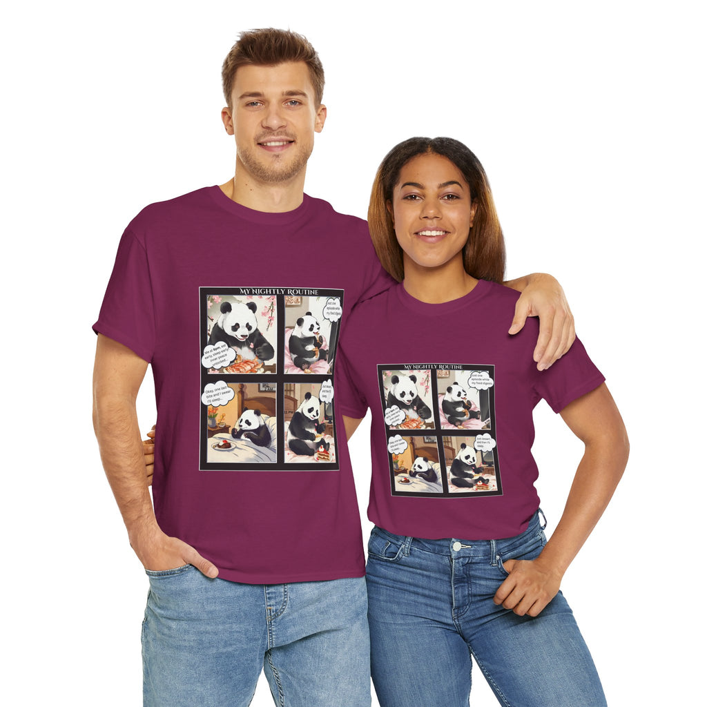 Panda Comic Unisex T-Shirt