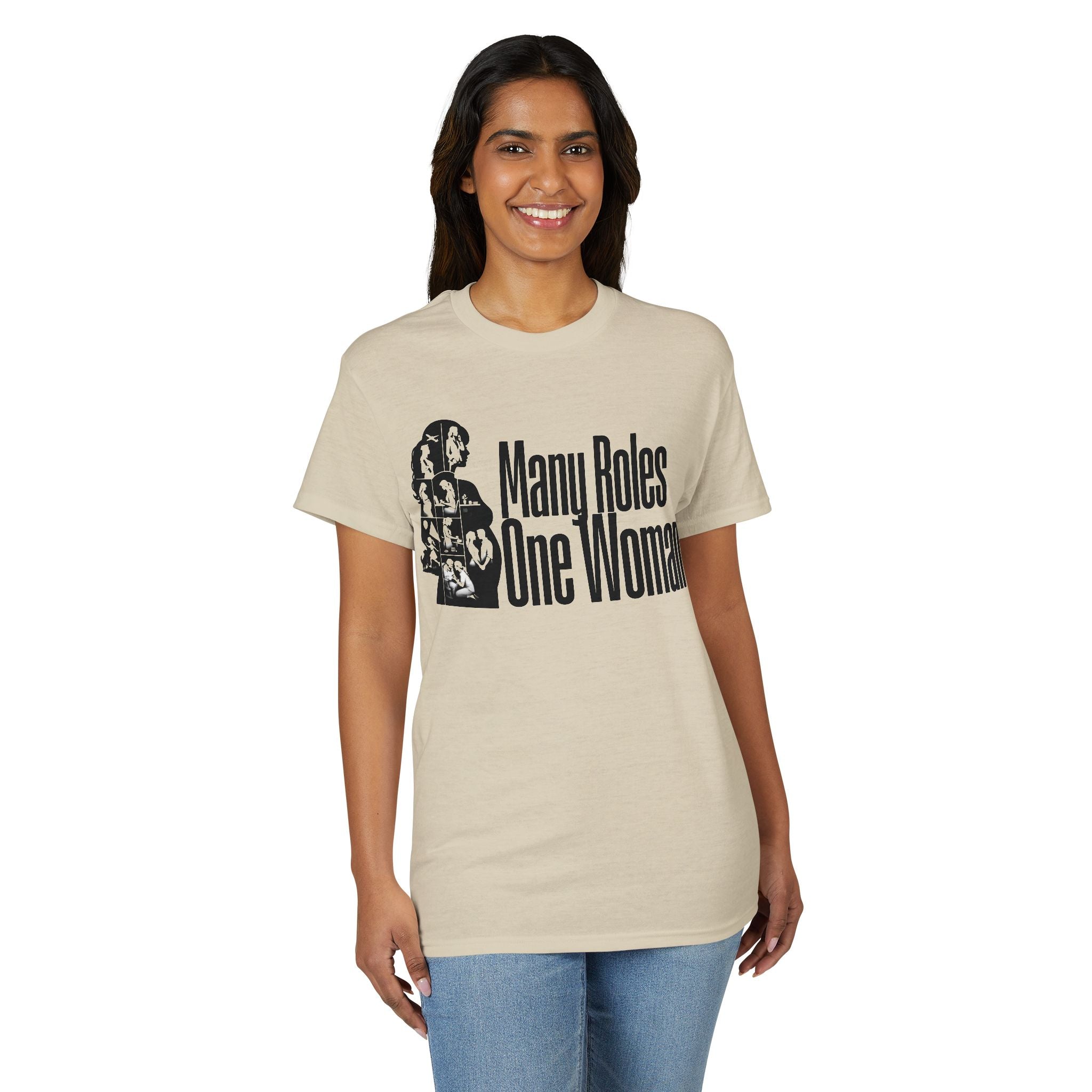 Many Roles, One Woman T-Shirt — Women's Multitasker Pride Tee
