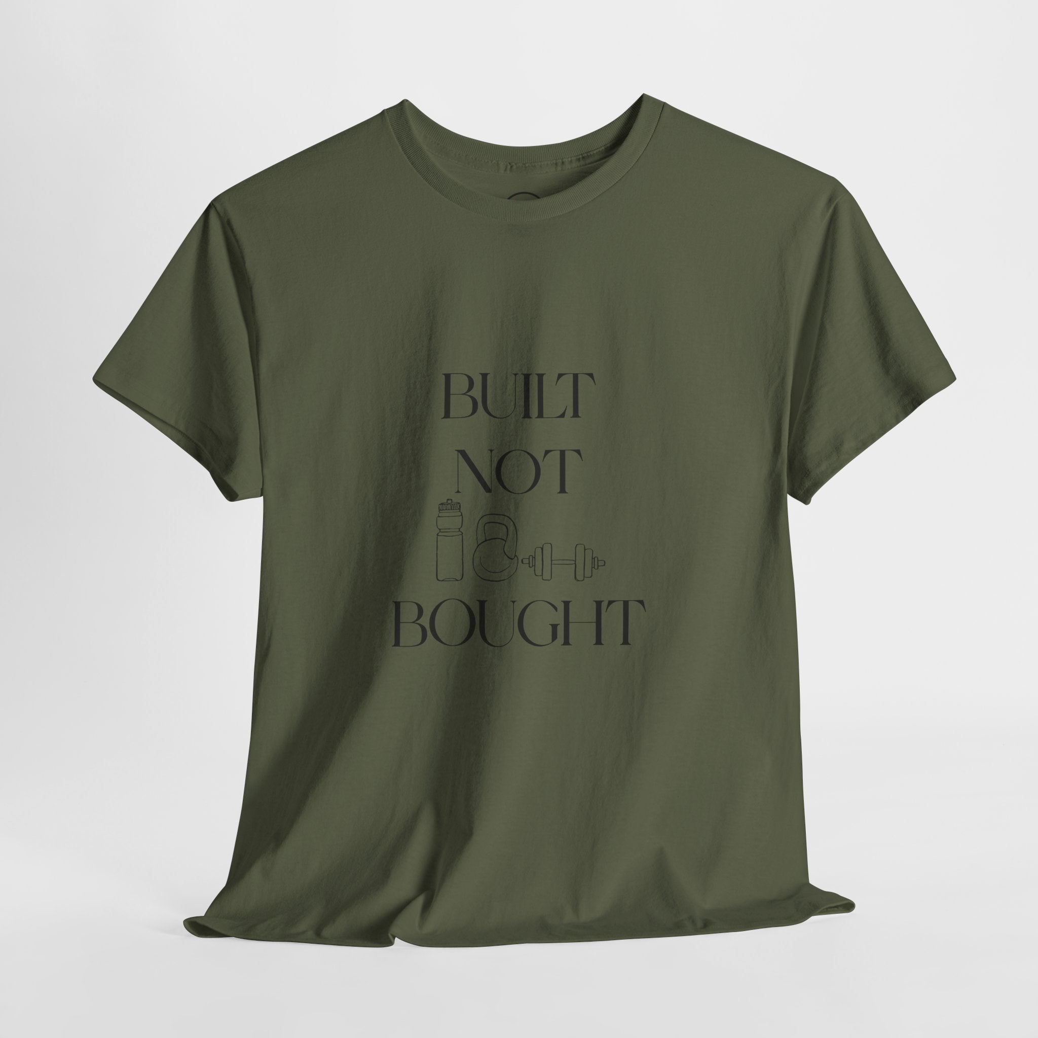 Built Not Bought Unisex – Workout Tee