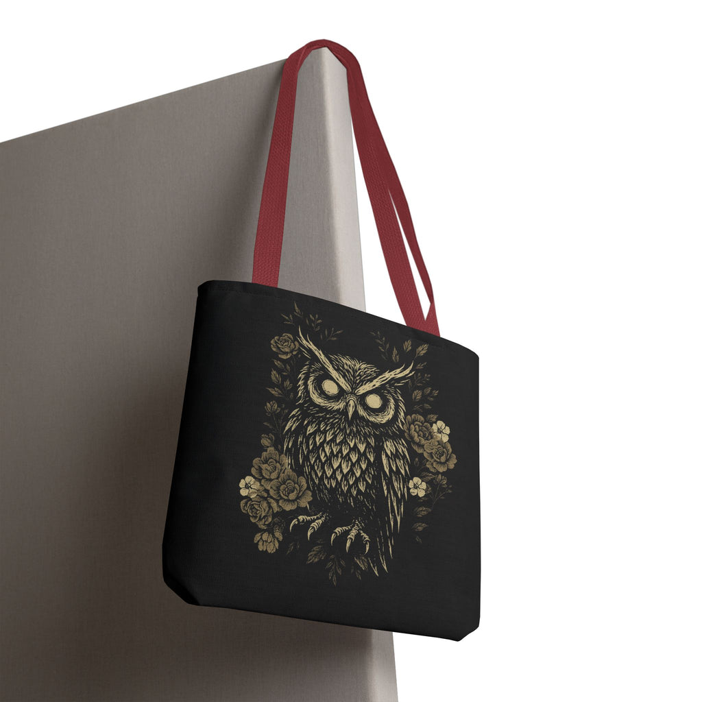 Owl Printed Halloween Tote Bag