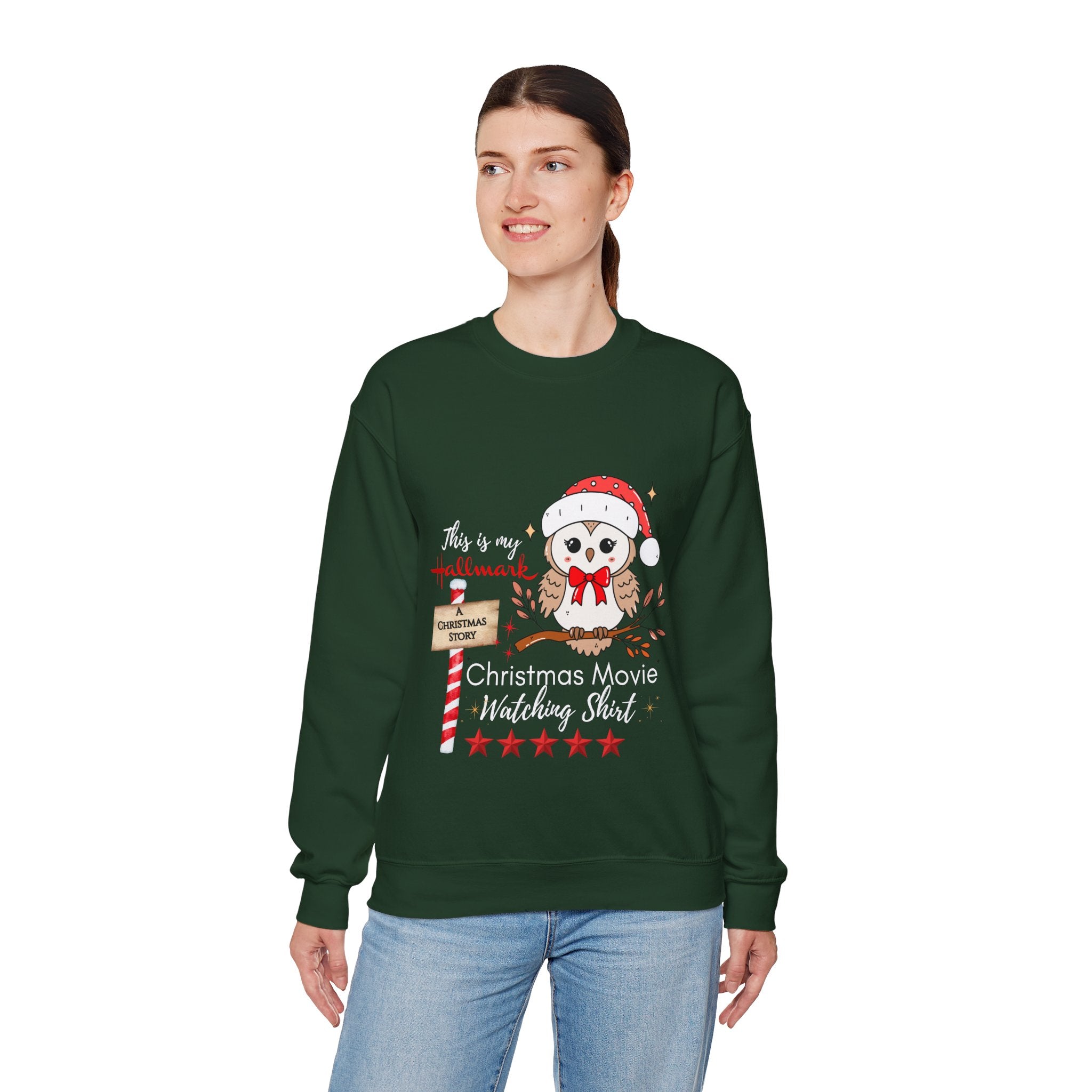 Christmas Movie Watching Unisex Sweatshirt