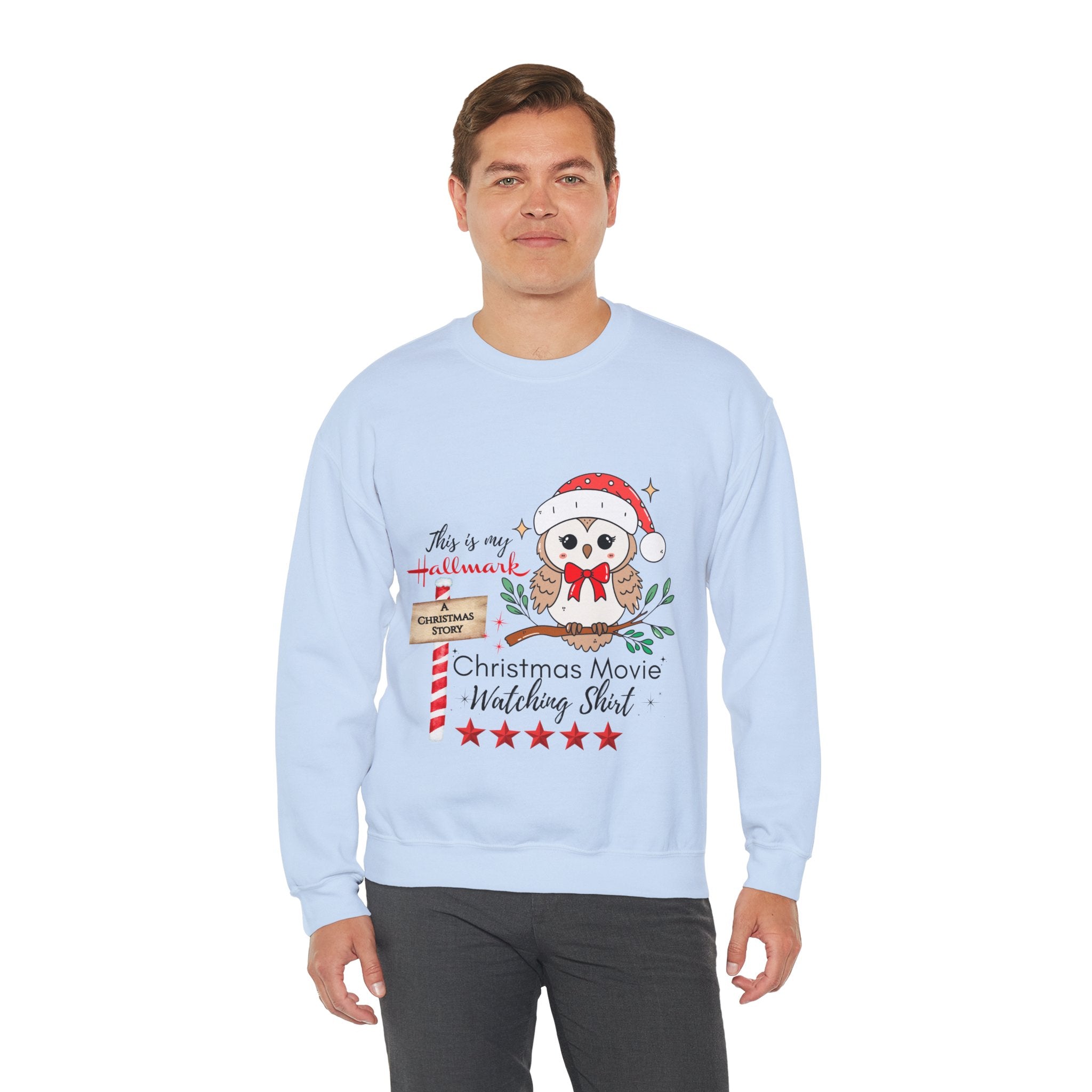 Christmas Movie Watching Unisex Sweatshirt