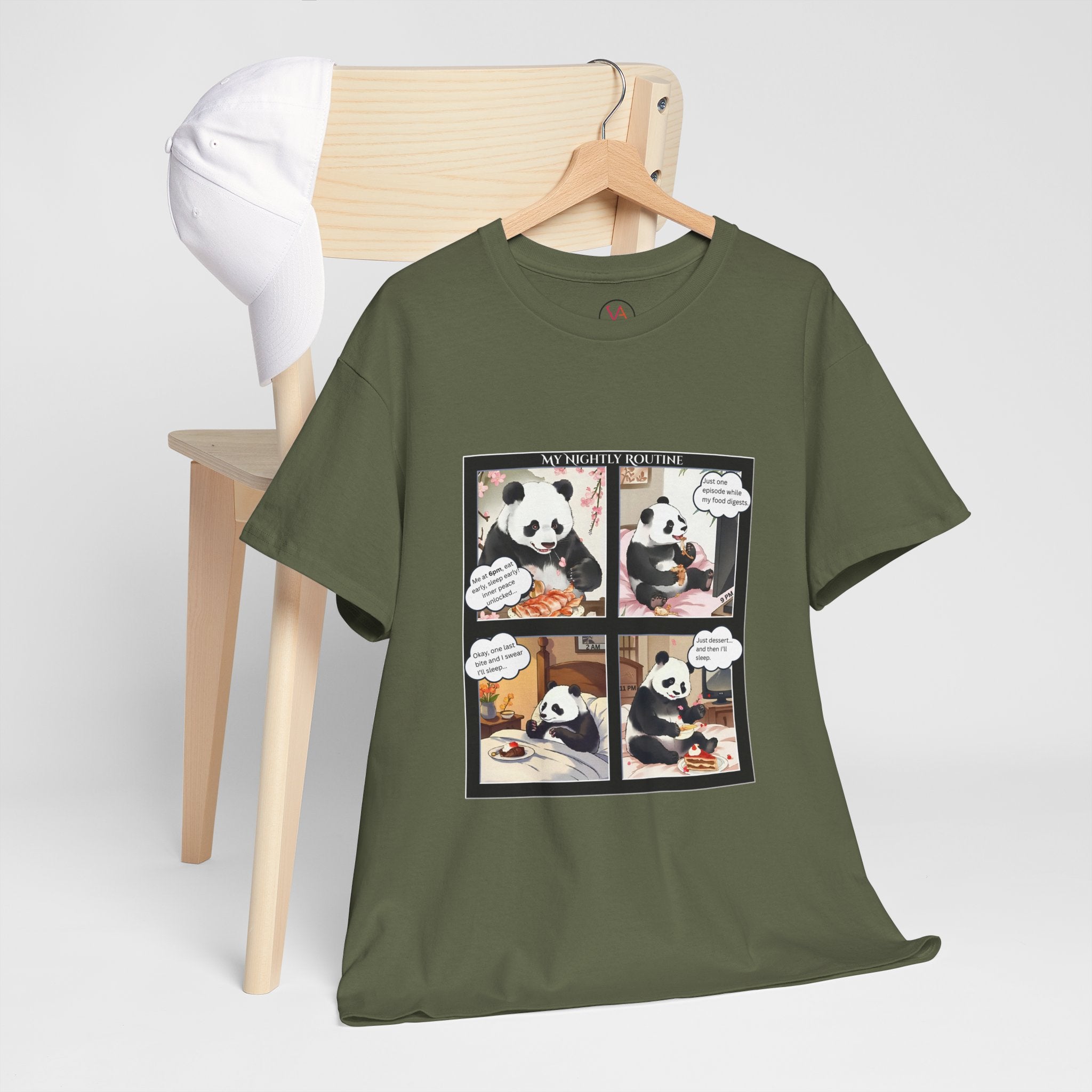 Panda Comic Unisex T-Shirt