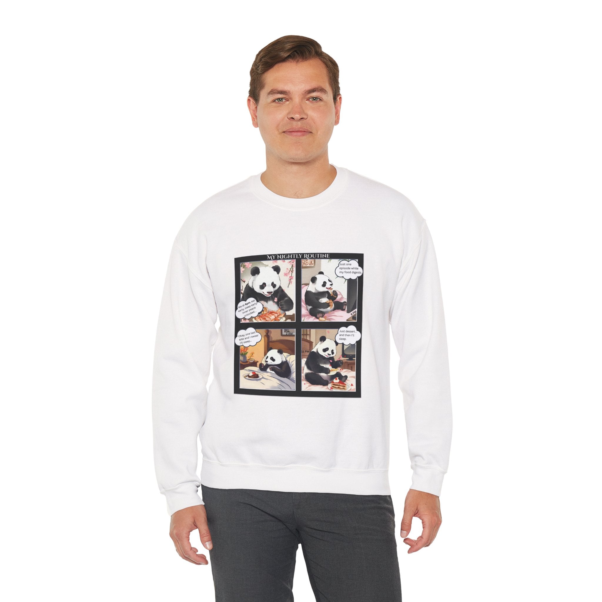 Panda Comic Unisex Sweatshirt