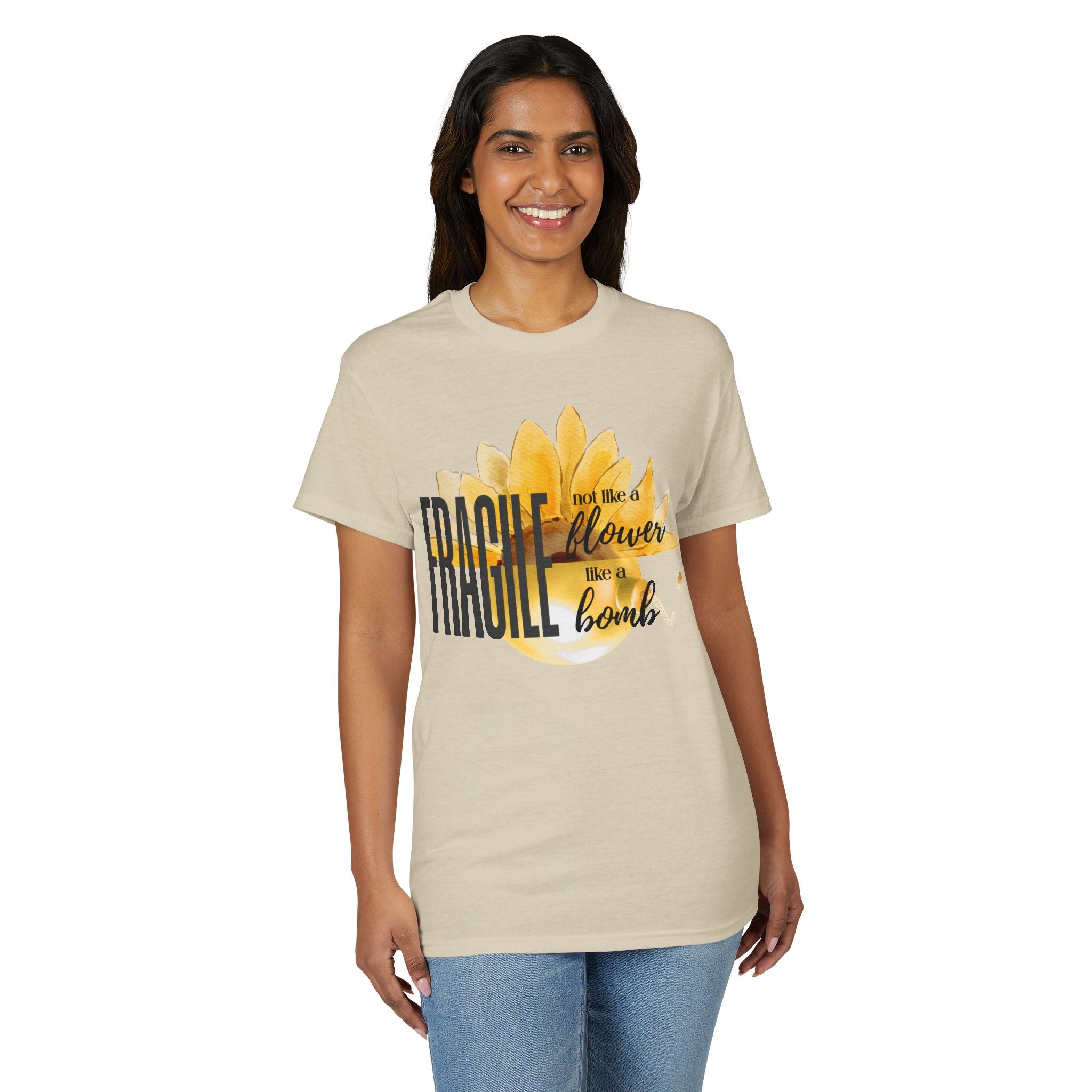 Fragile — Not Like a Flower, Like a Bomb T-Shirt
