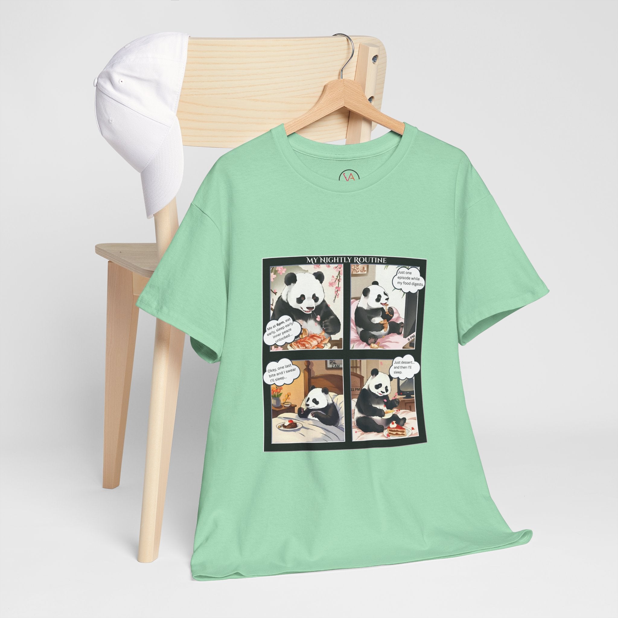 Panda Comic Unisex T-Shirt