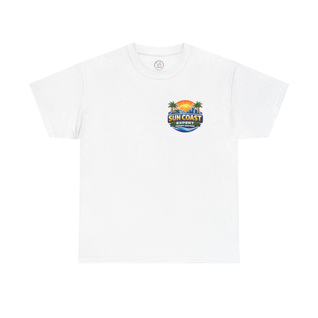 Sun Coast Expert Property Solutions Logo Tee — Front Approved Design