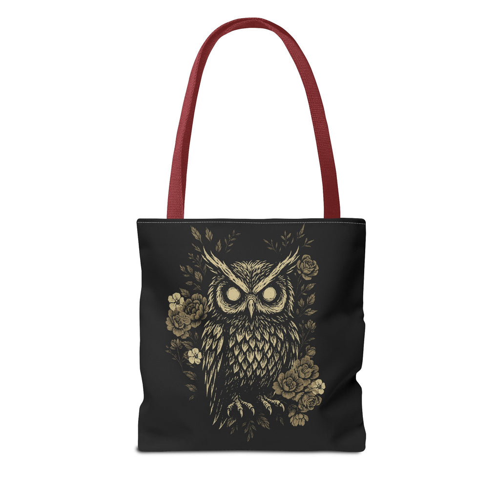 Owl Printed Halloween Tote Bag