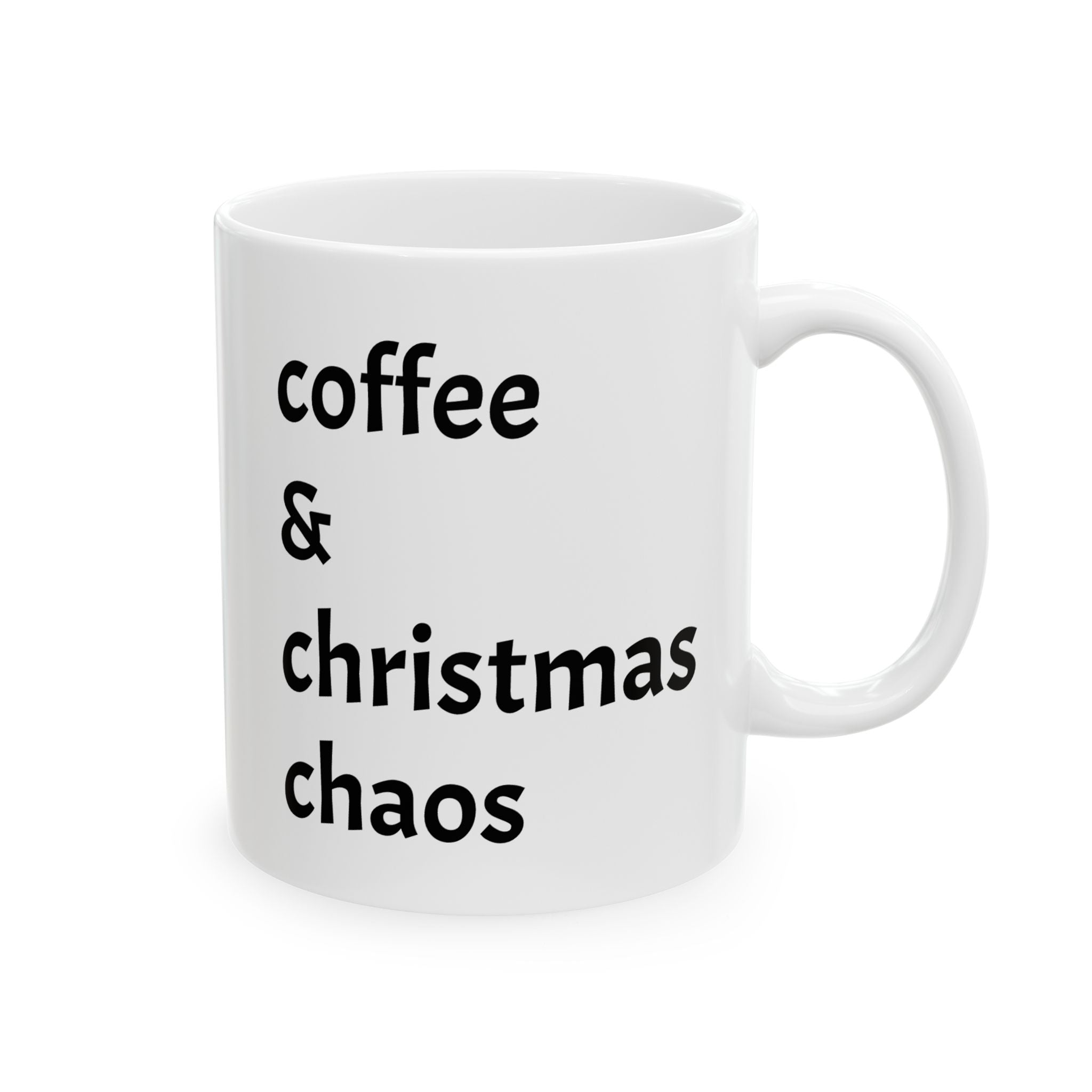 I Run on Coffee & Christmas Chaos - Mug